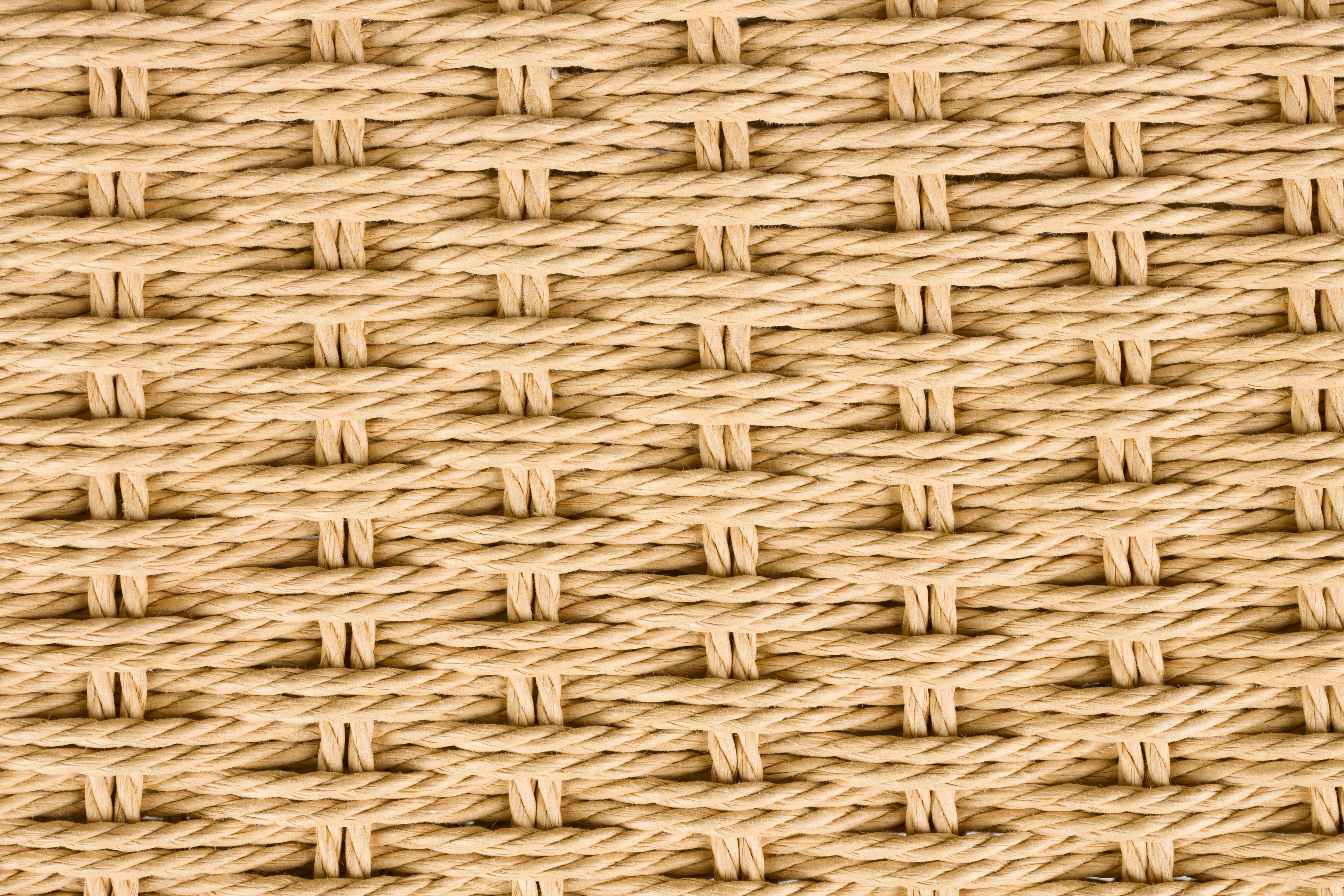 Hocker CECILE van beukenhout met notenhouten afwerking