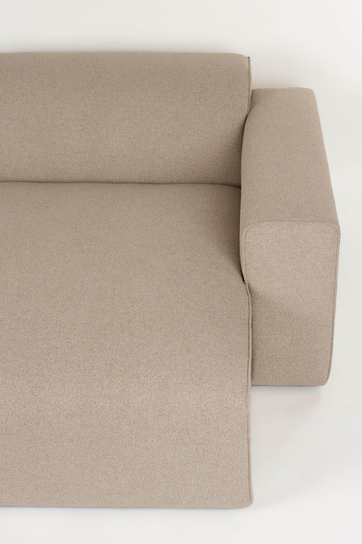 Sofa 4,5-osobowa MILKA cappuccino prawostronny – ujęcie 3