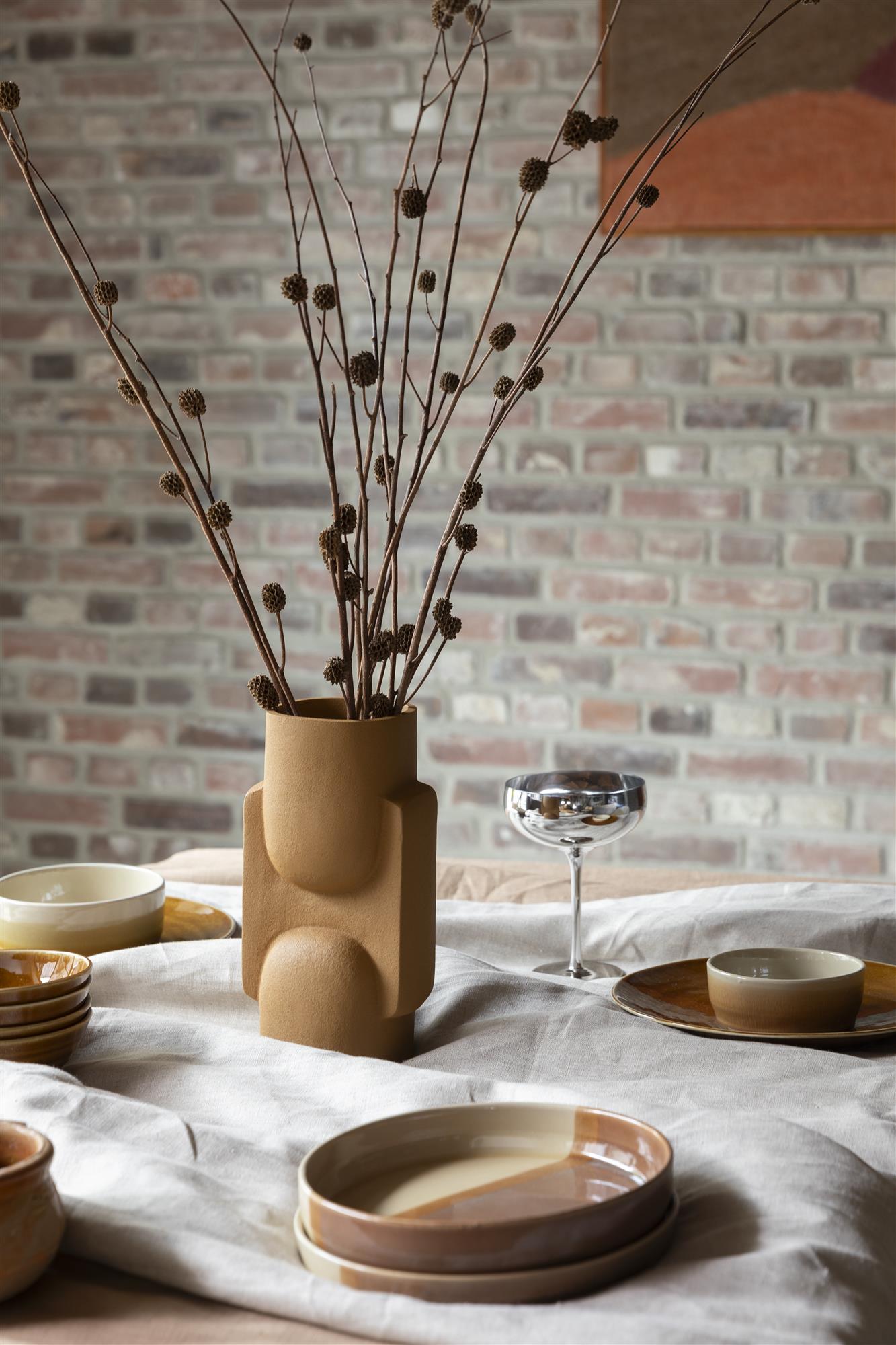 Vaas SANTOS mosterdgeel