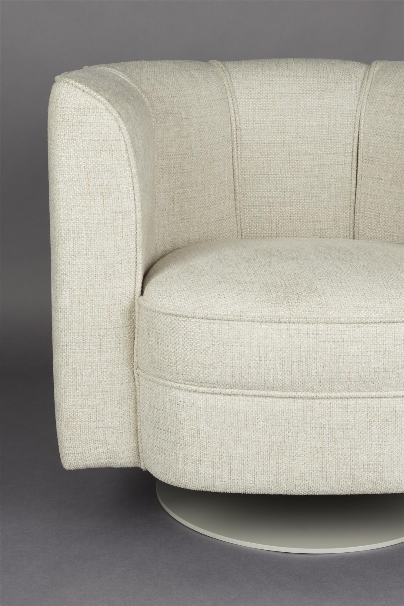 Fauteuil FLOWER beige