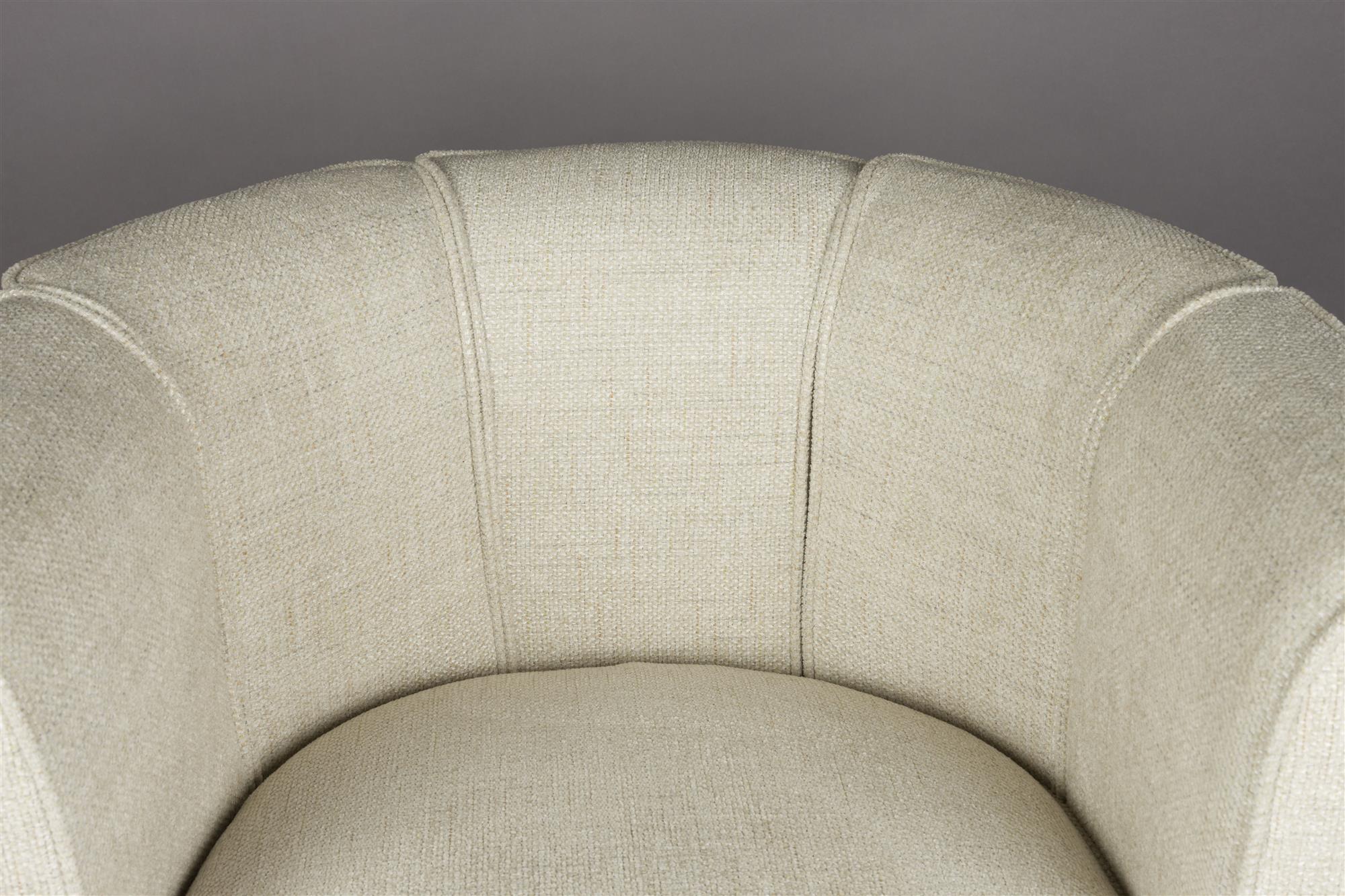 Fauteuil FLOWER beige