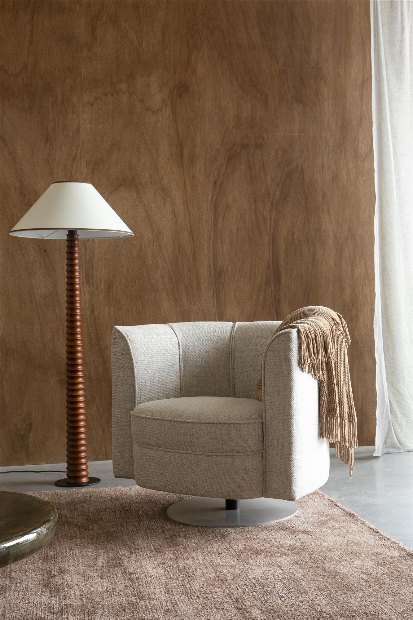 Fauteuil FLOWER beige