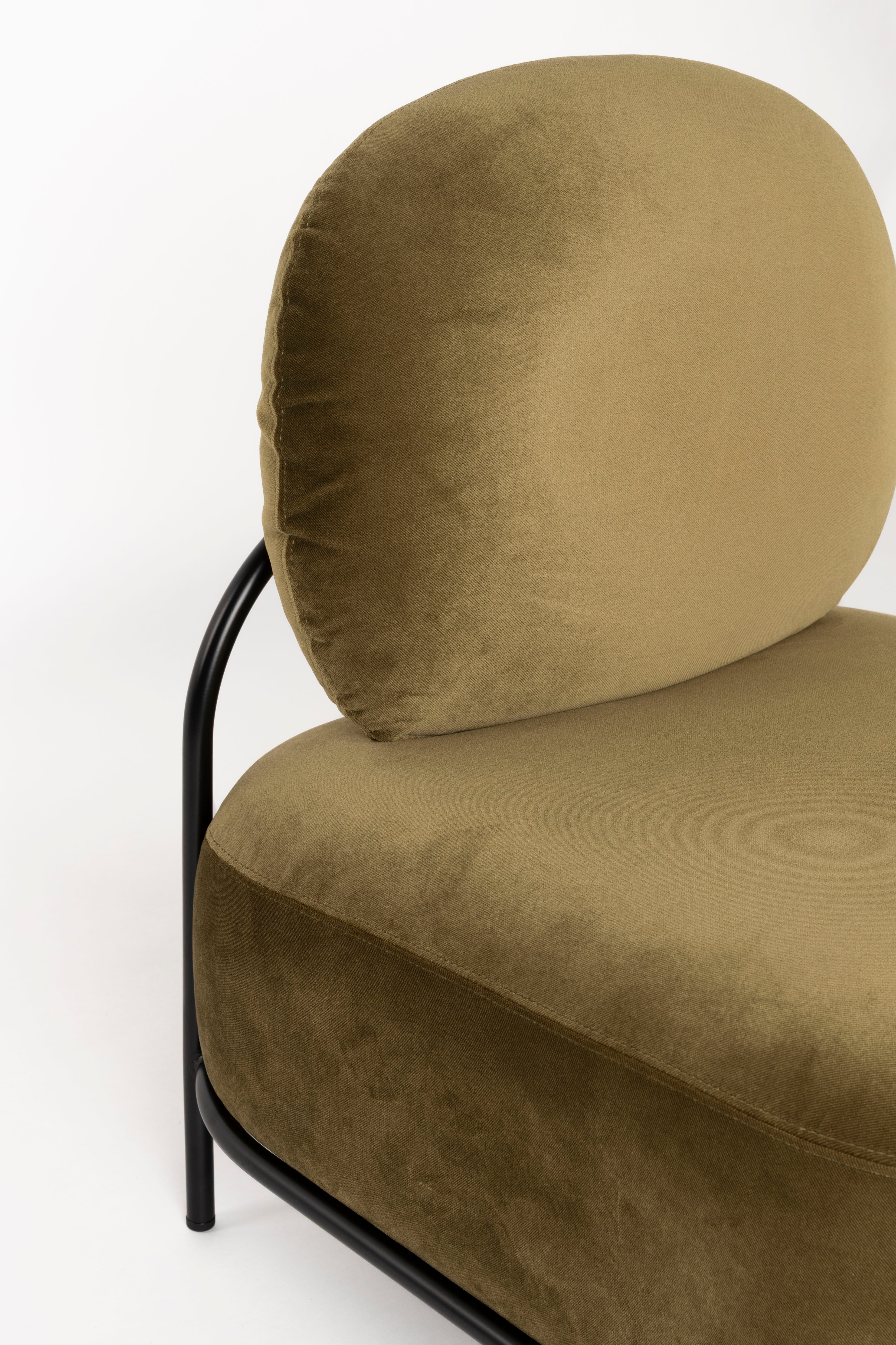 POLLY Olive Armchair
