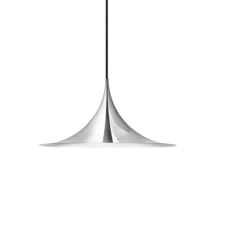 Hanglamp SEMI chroom