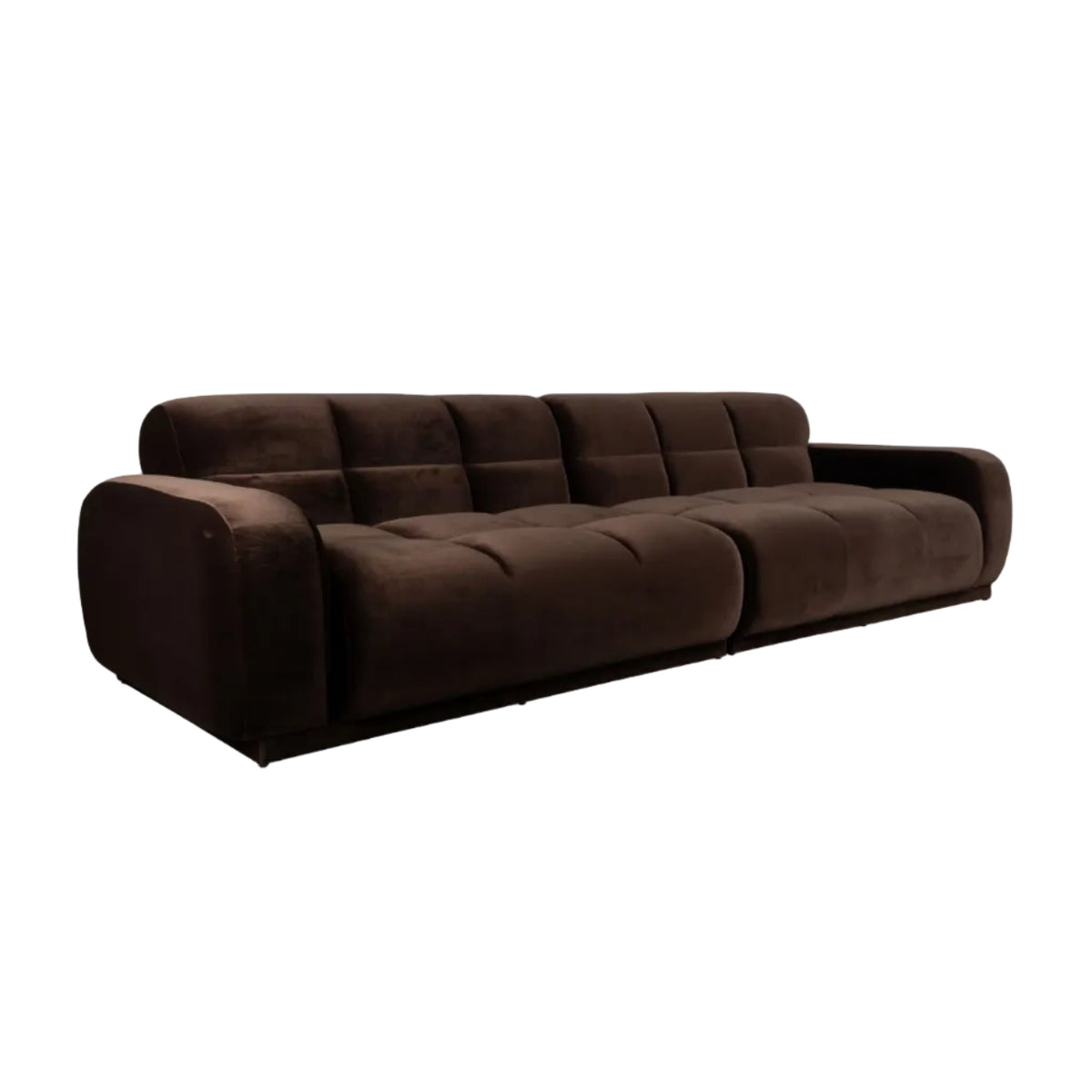 Sofa 4,5-osobowa HAZEL brązowy – ujęcie 5