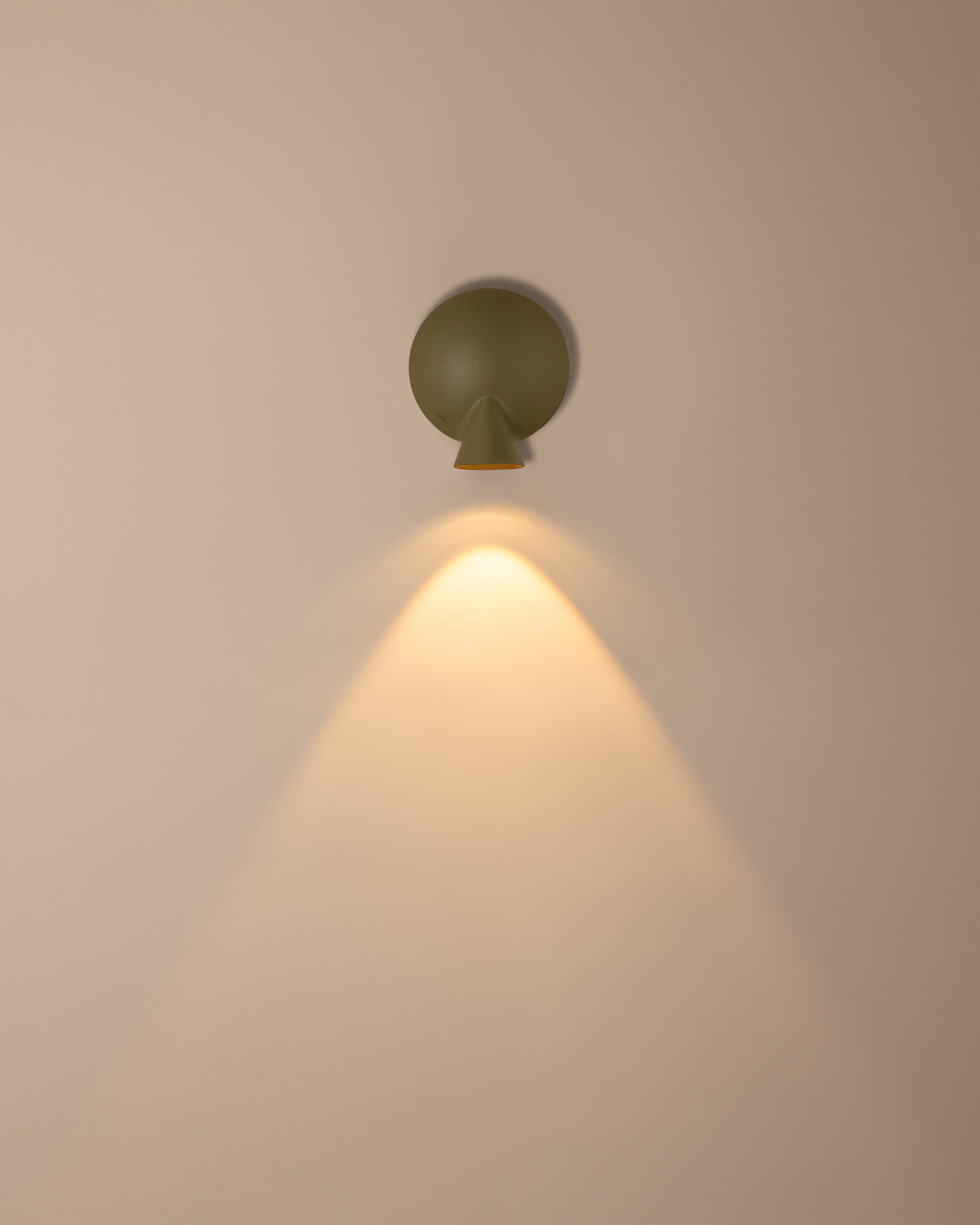 Lampa ścienna TORTUGA zielony