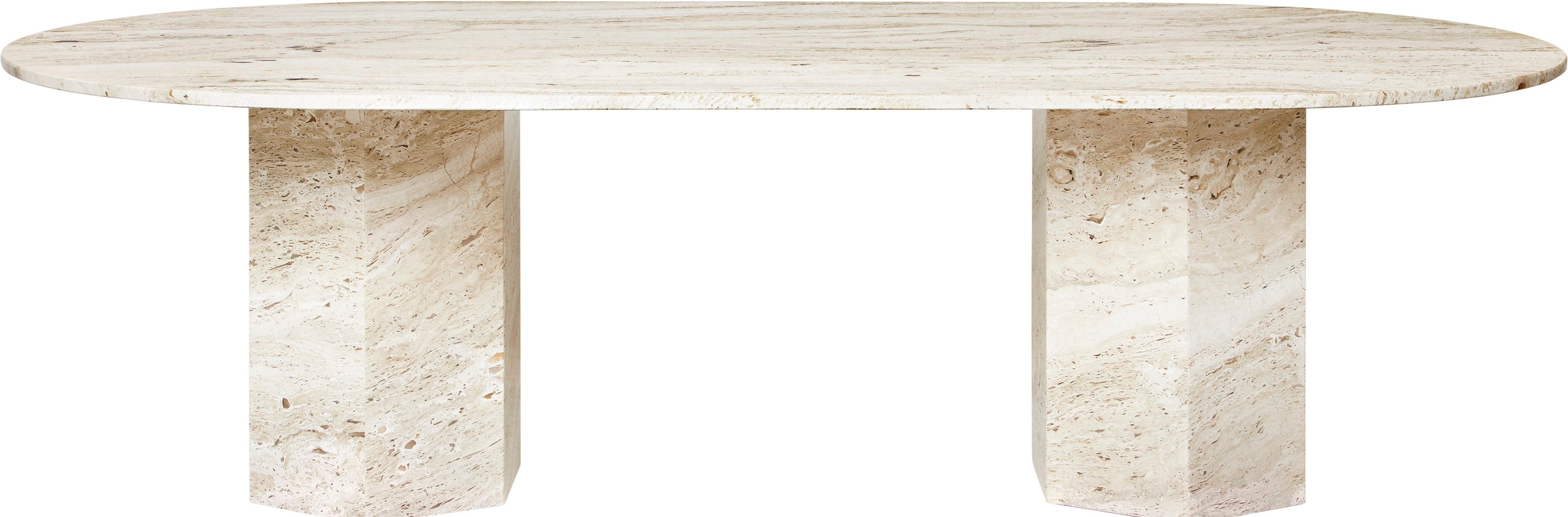 Tafel EPIC crème travertijn