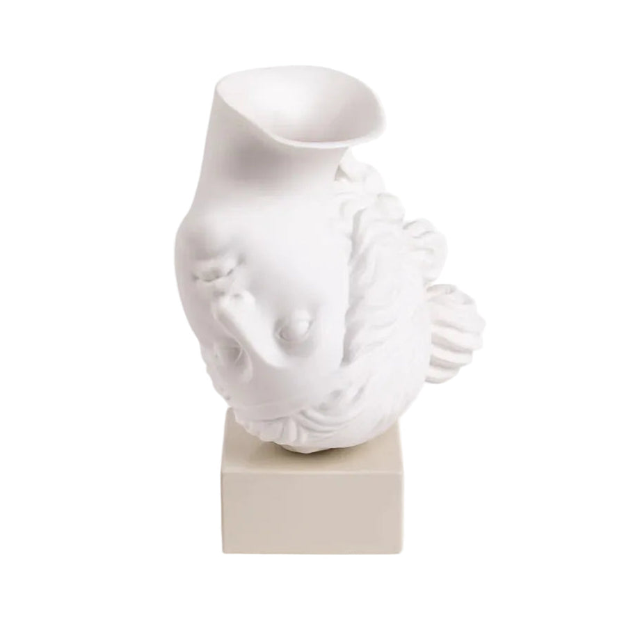 AMOR VOLAT White Vase