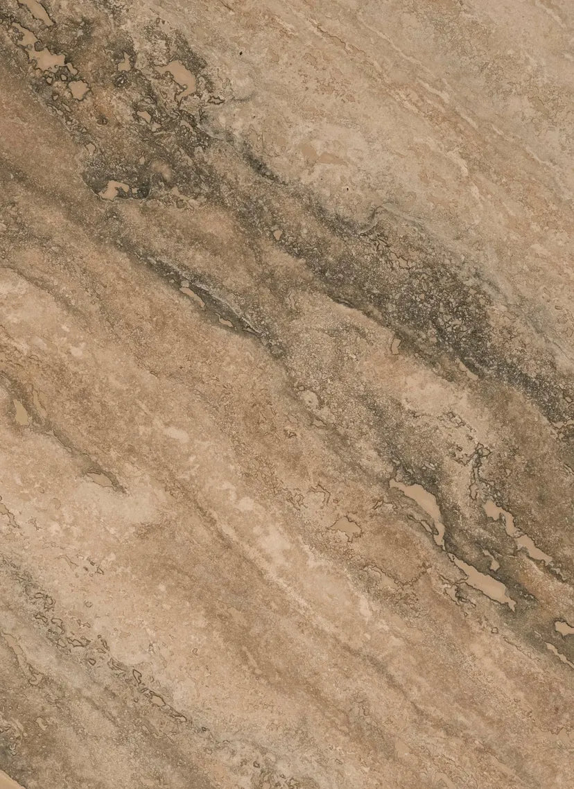 Beiger Travertin Couchtisch EPIC