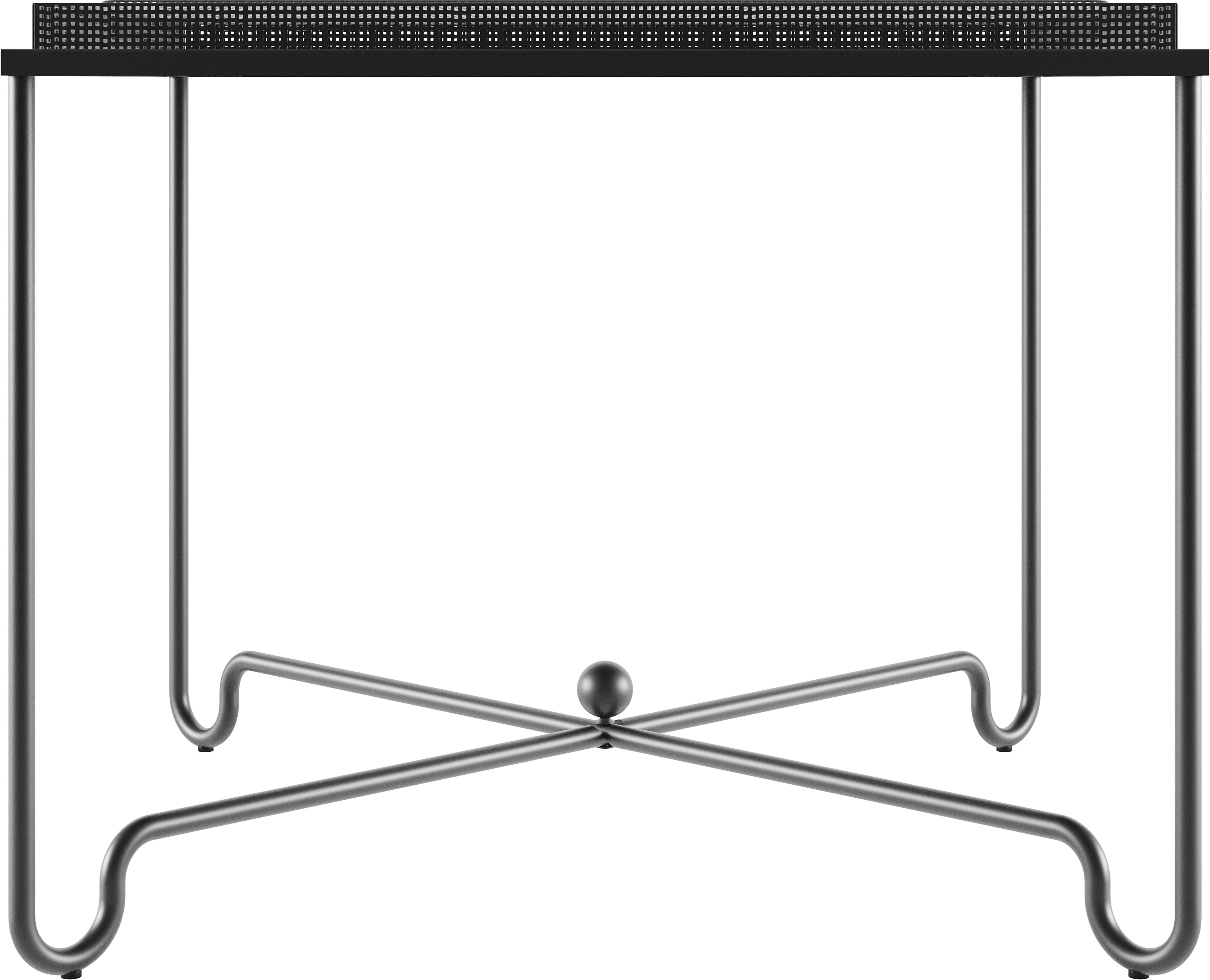 TROPIQUE tuintafel zwarte staal