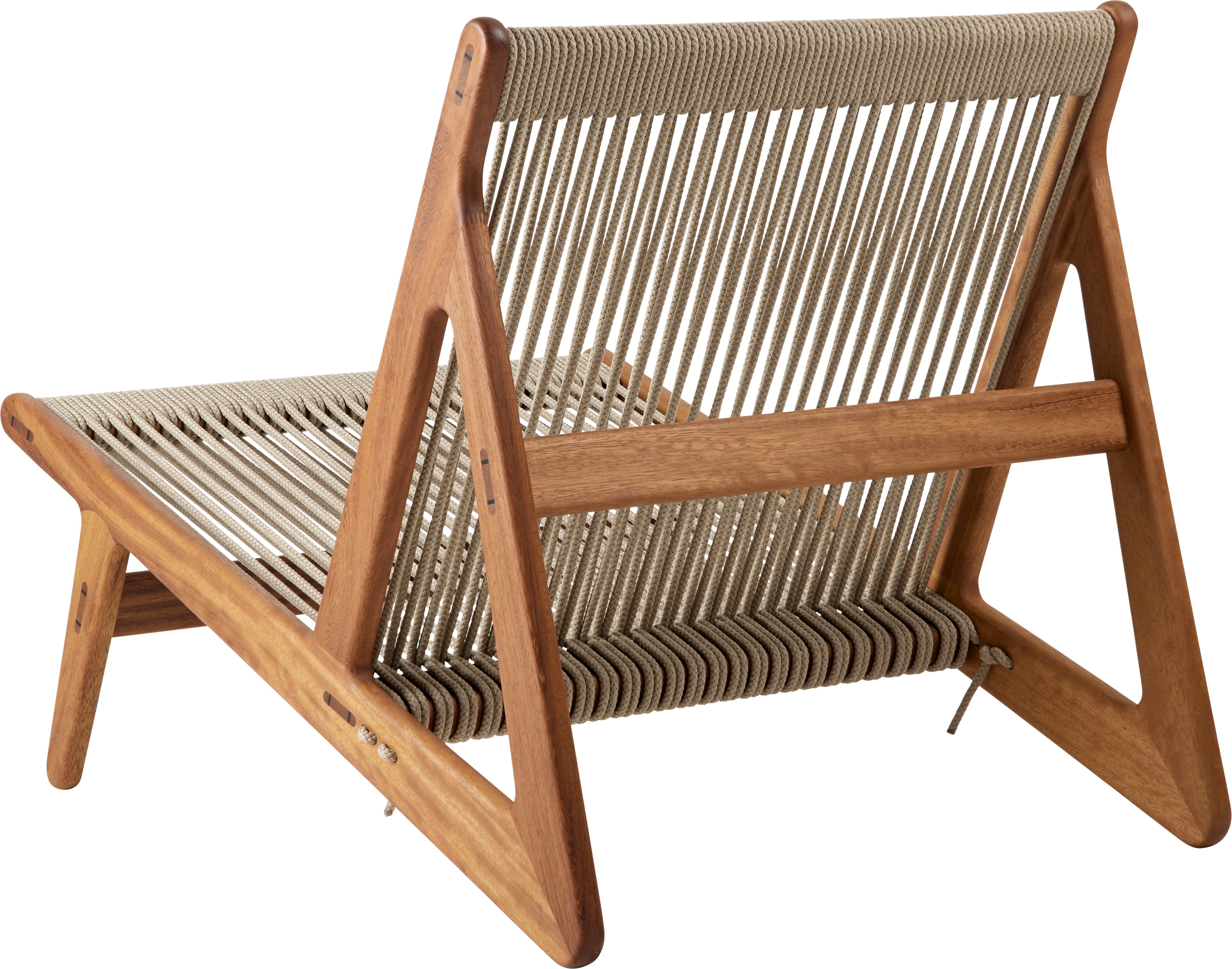Tuinstoel MR01 iroko hout