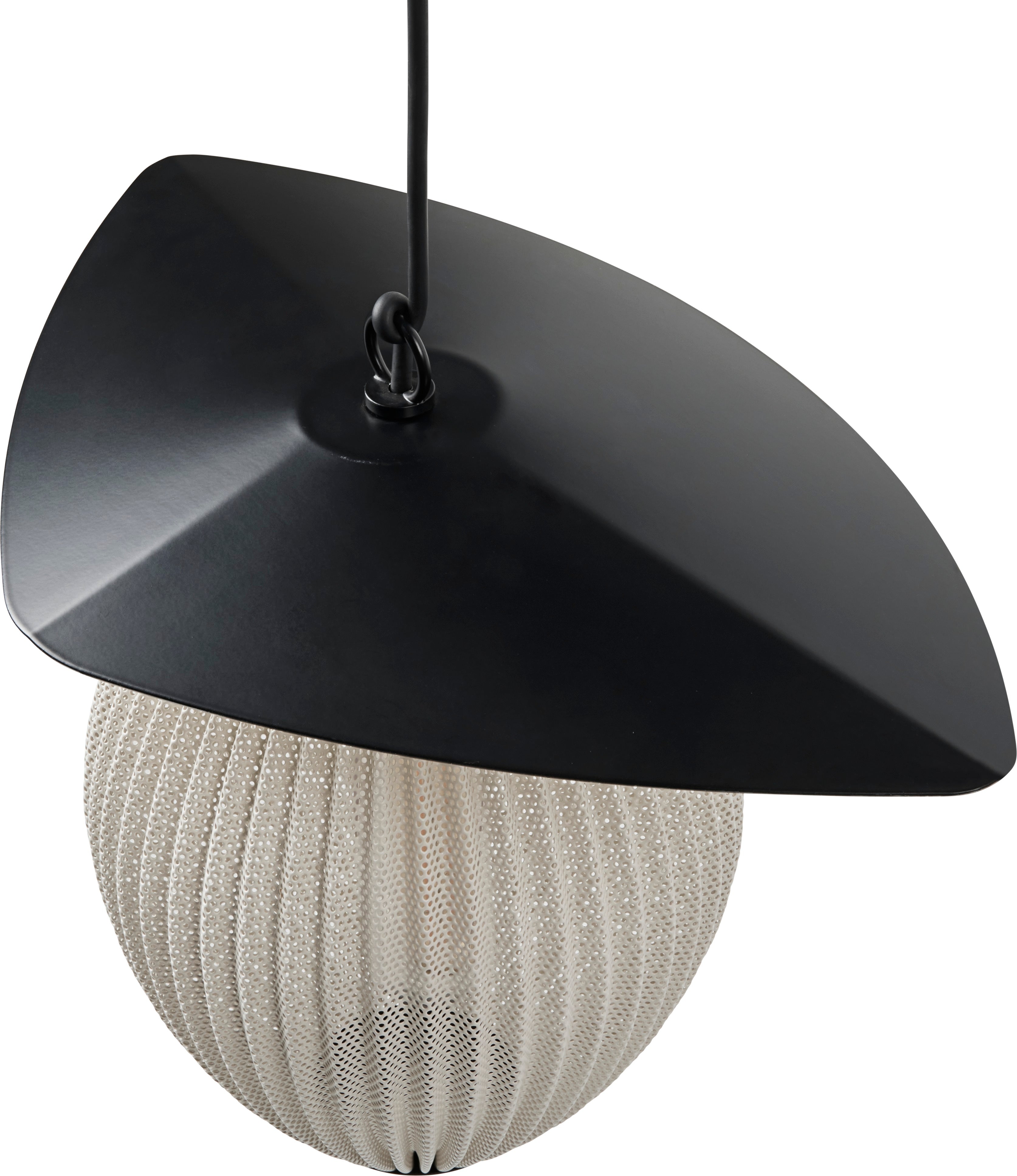SATELLITE white outdoor pendant lamp