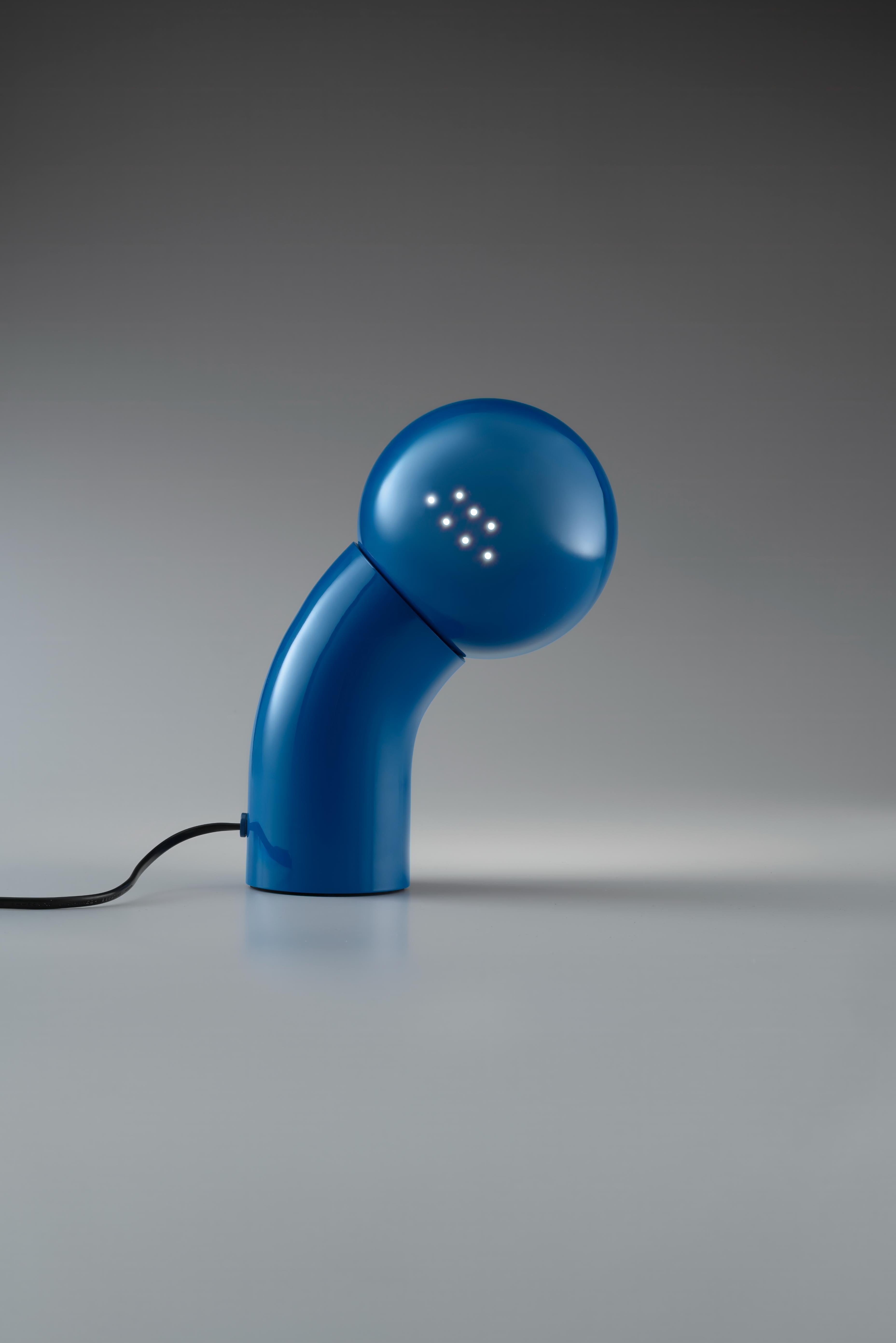 Lampa stołowa PALLINO połyskujący żółty