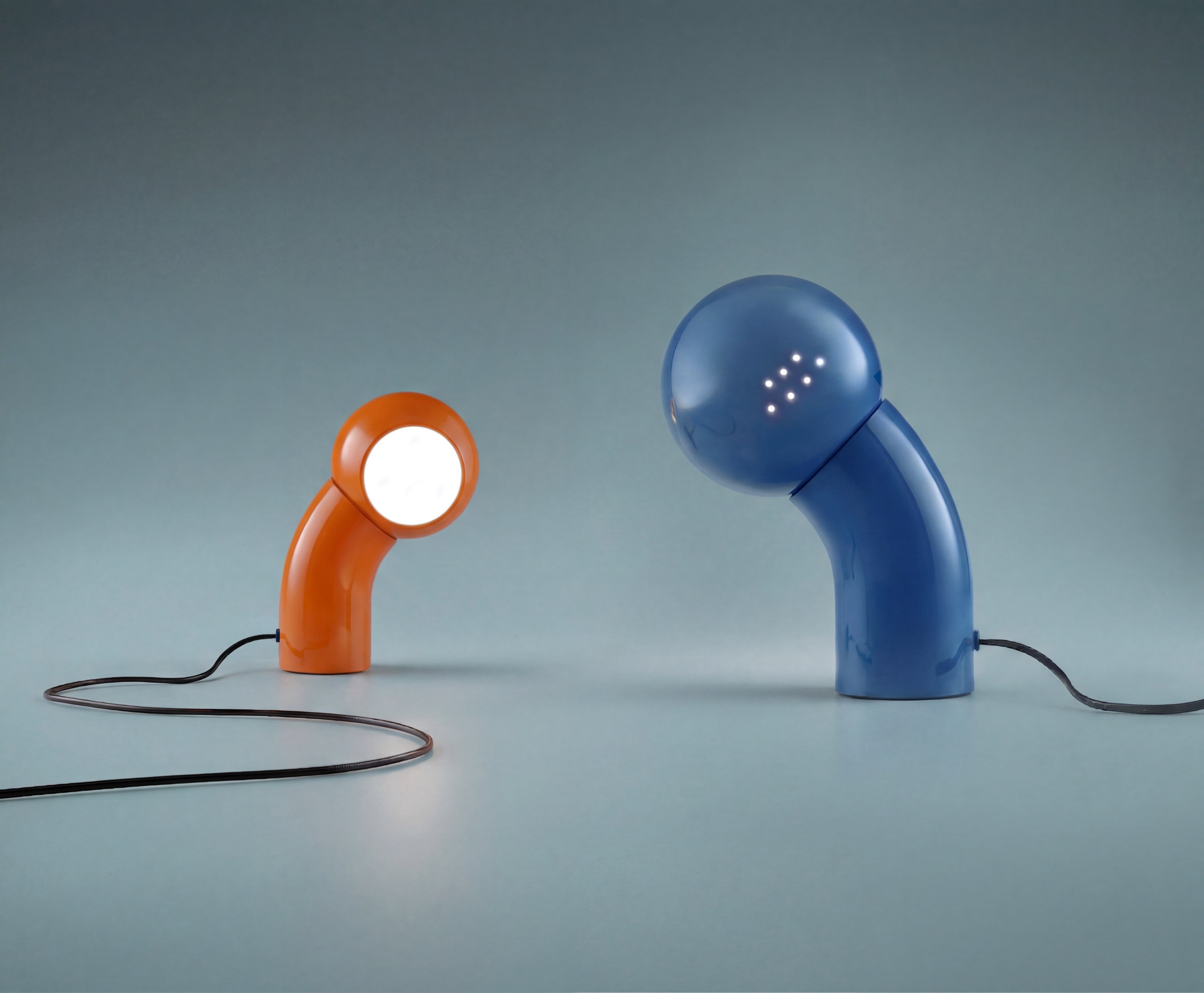 Lampa stołowa PALLINO połyskujący żółty