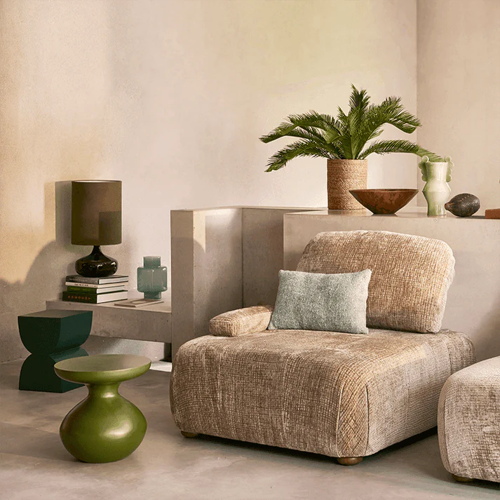 Kussen CORDA zeegroen