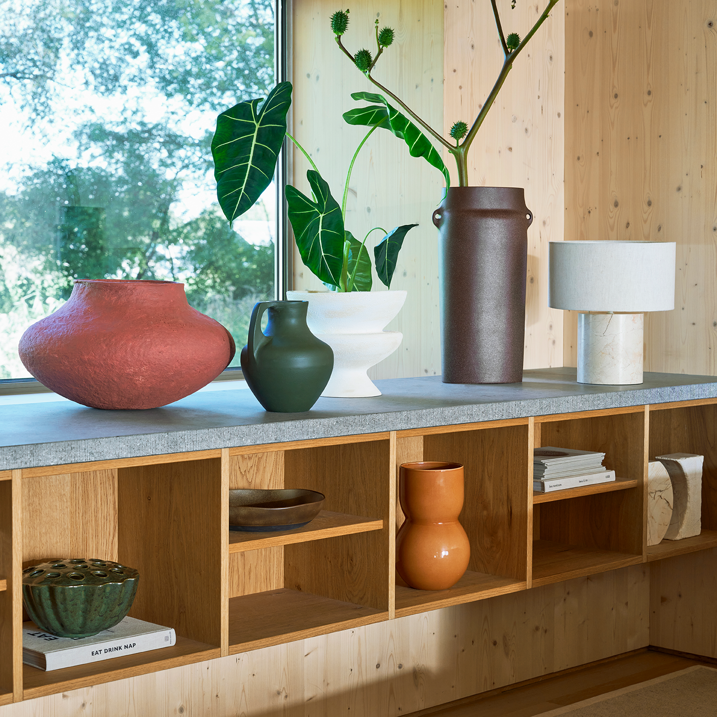 Wazon ceramiczny NEA zielony – Urban Nature Culture
