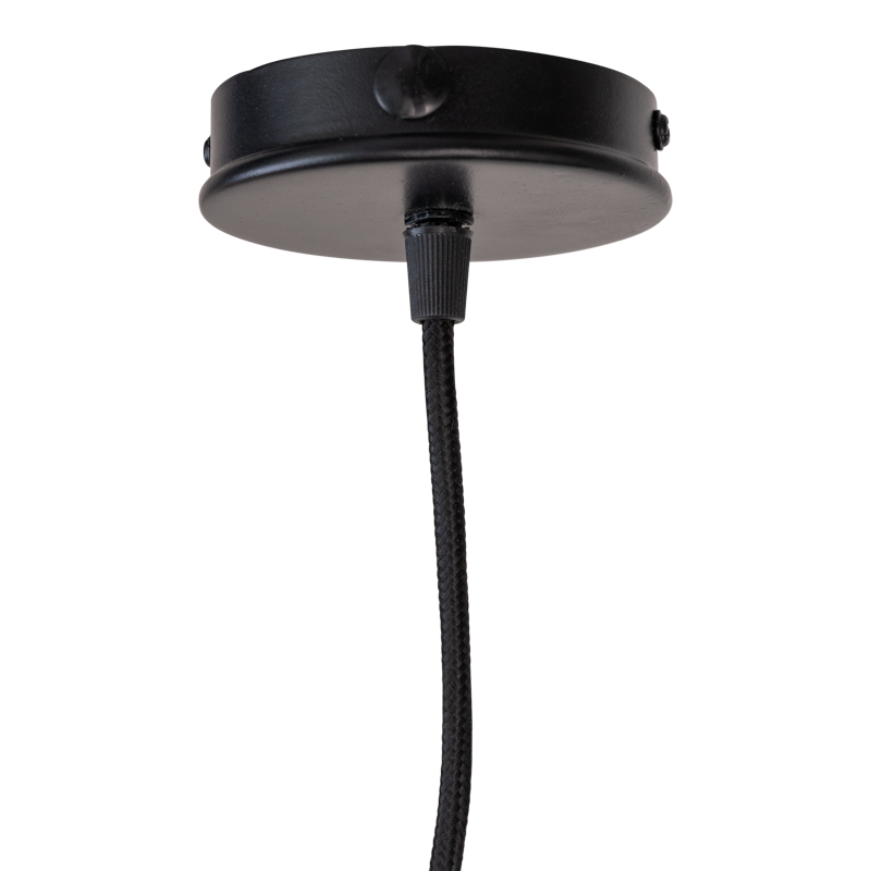 Hanglamp QUEDA bruin glas