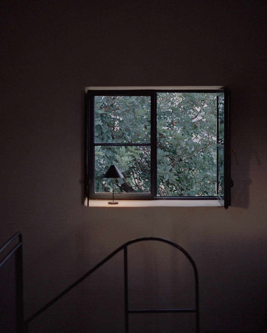 Tragbare Lampe BROLLY schwarz