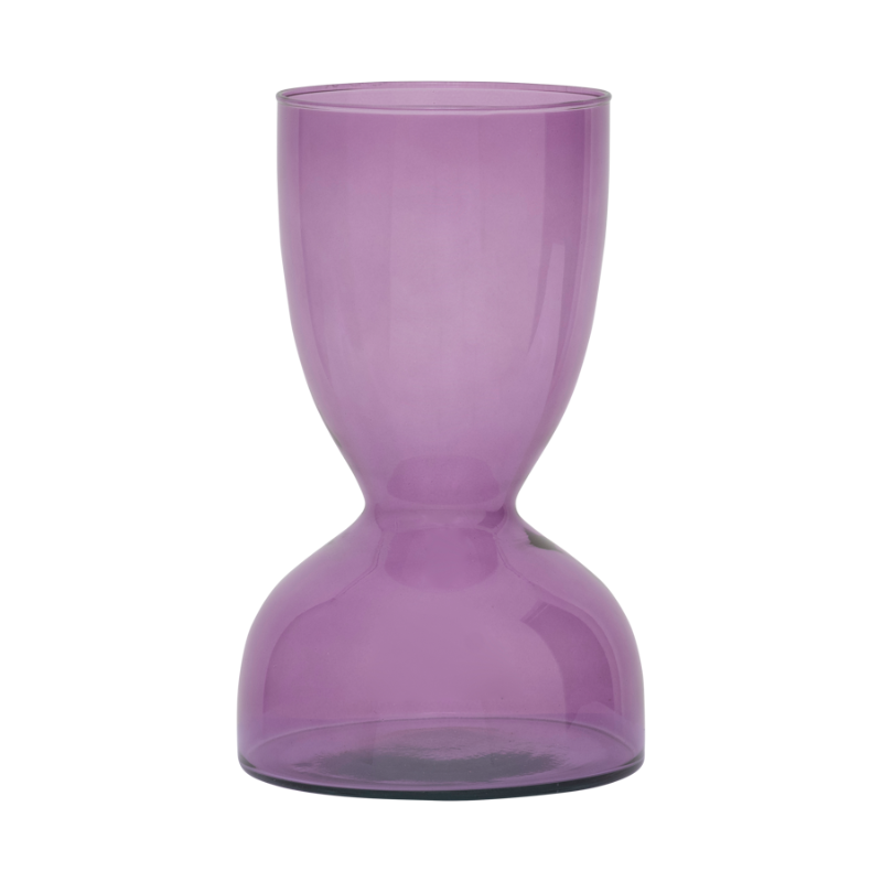 Glass vase EBBE purple