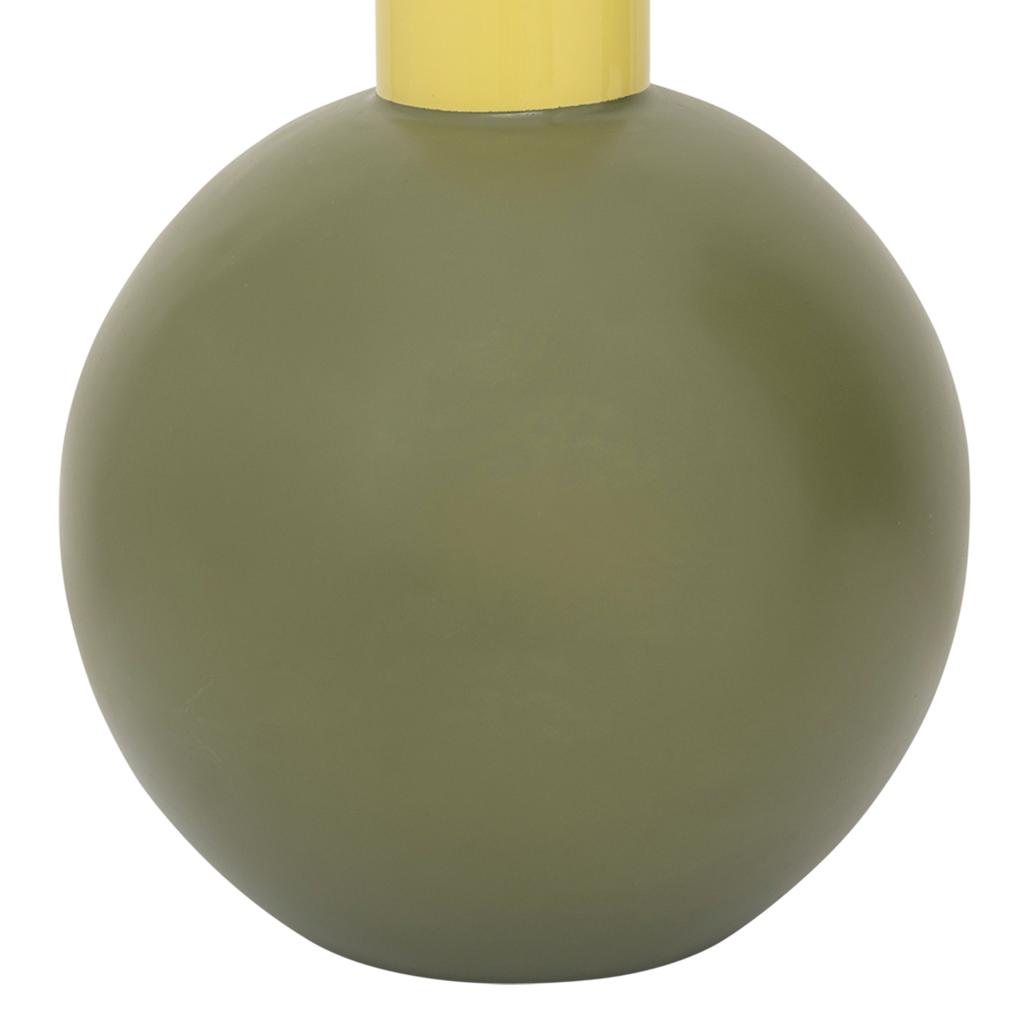 Vaas FARVE groen met geel