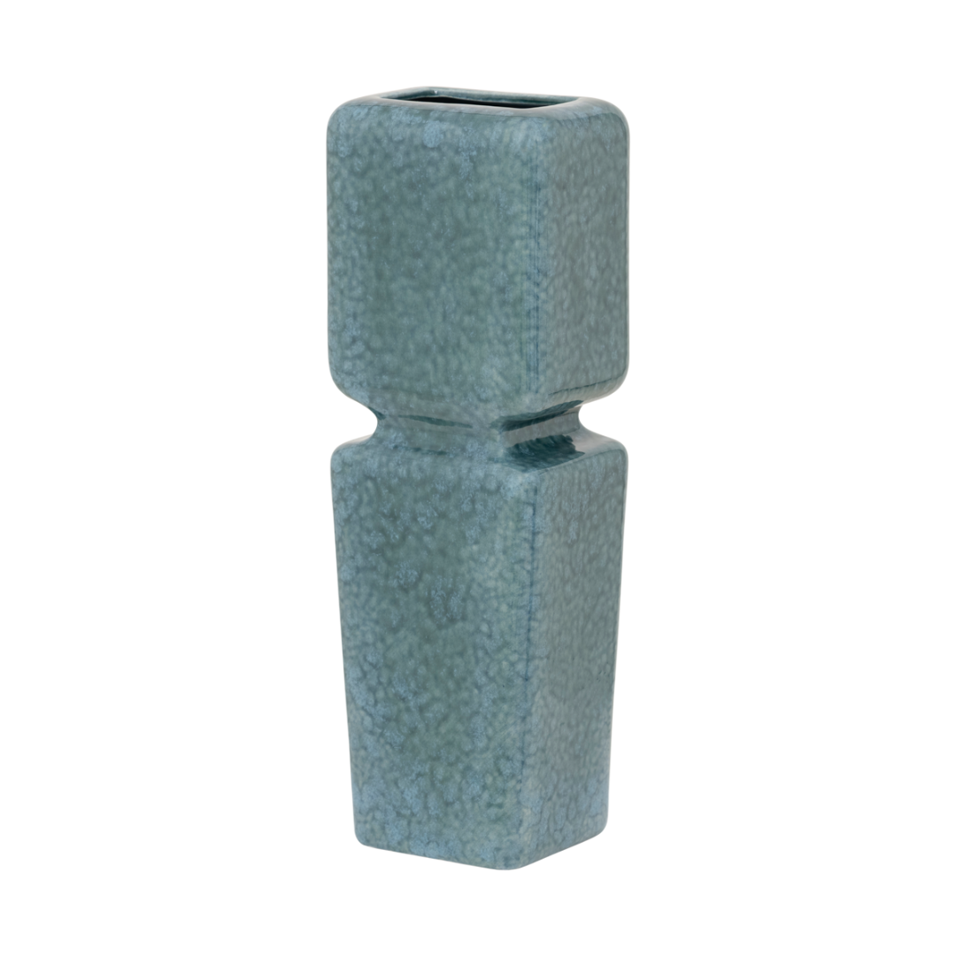 Vase ANDERS blue ceramic