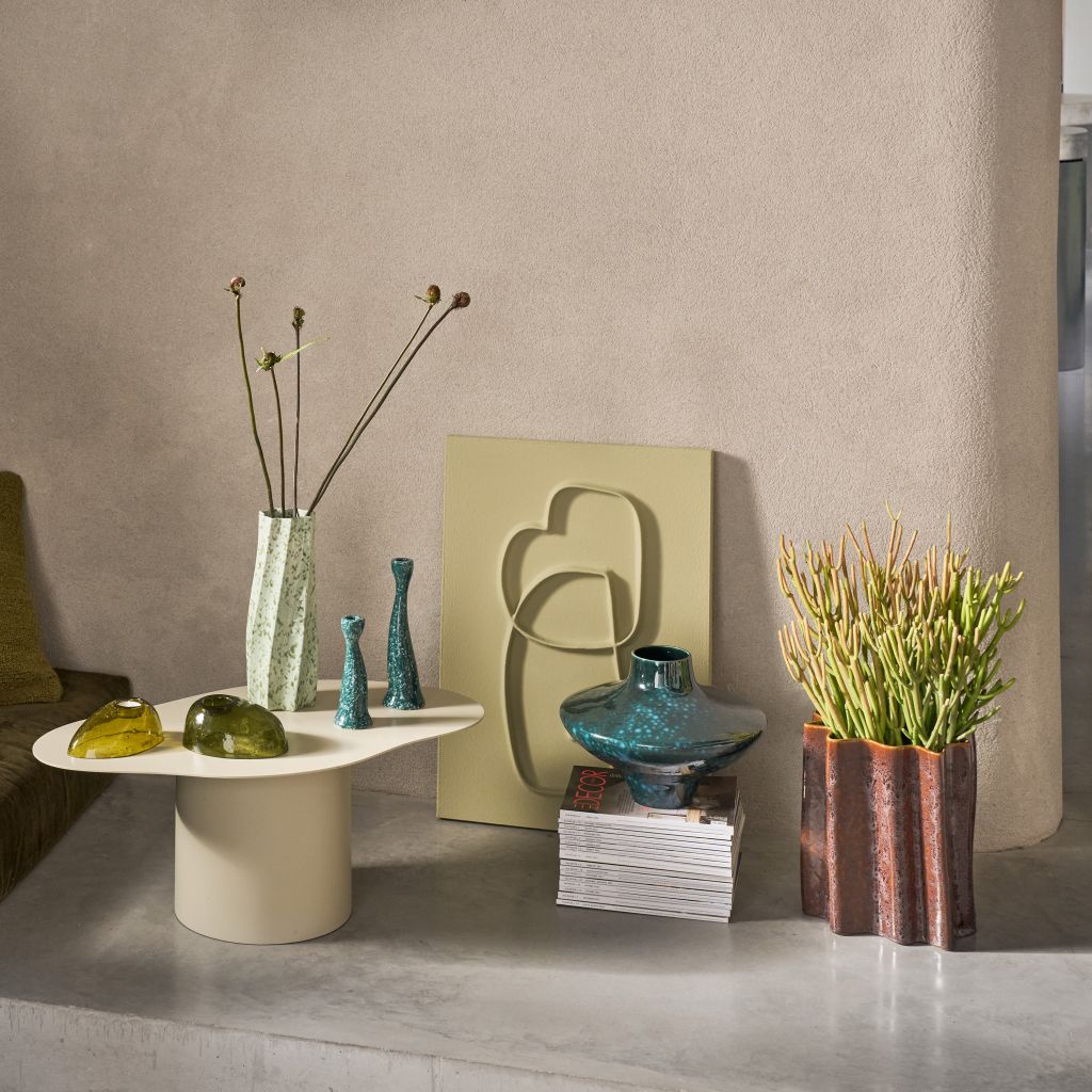 Wazon ceramiczny MAYA petrol