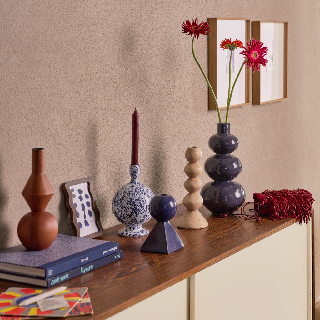 ARVID Candle Holder Mango Wood