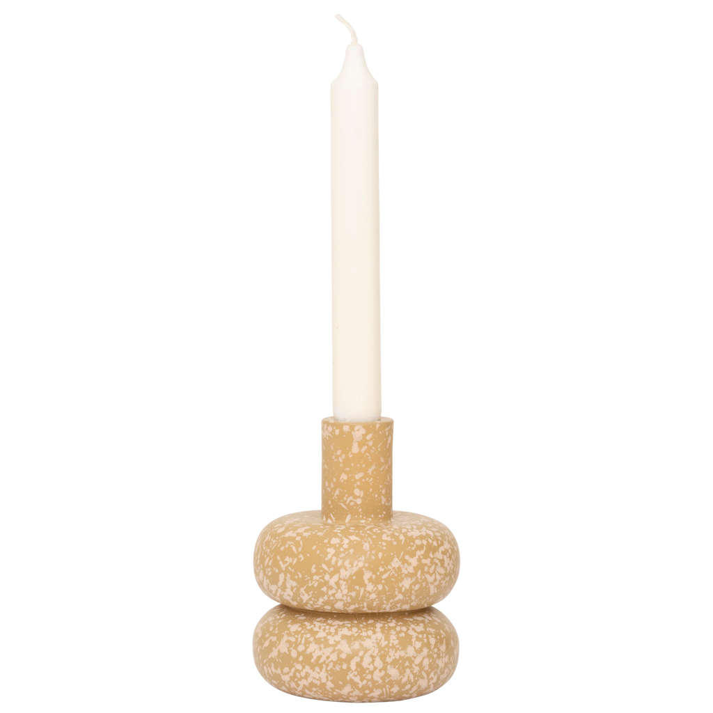 Kerzenhalter ZODY beige Keramik