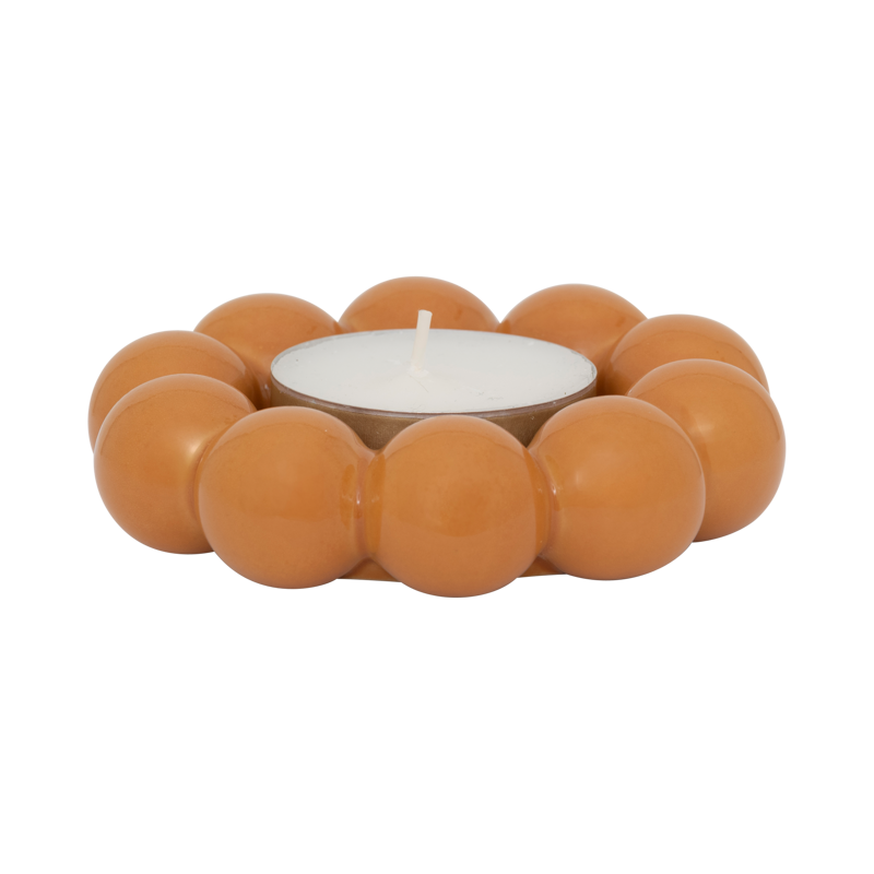 TALON Orange Candle Holder