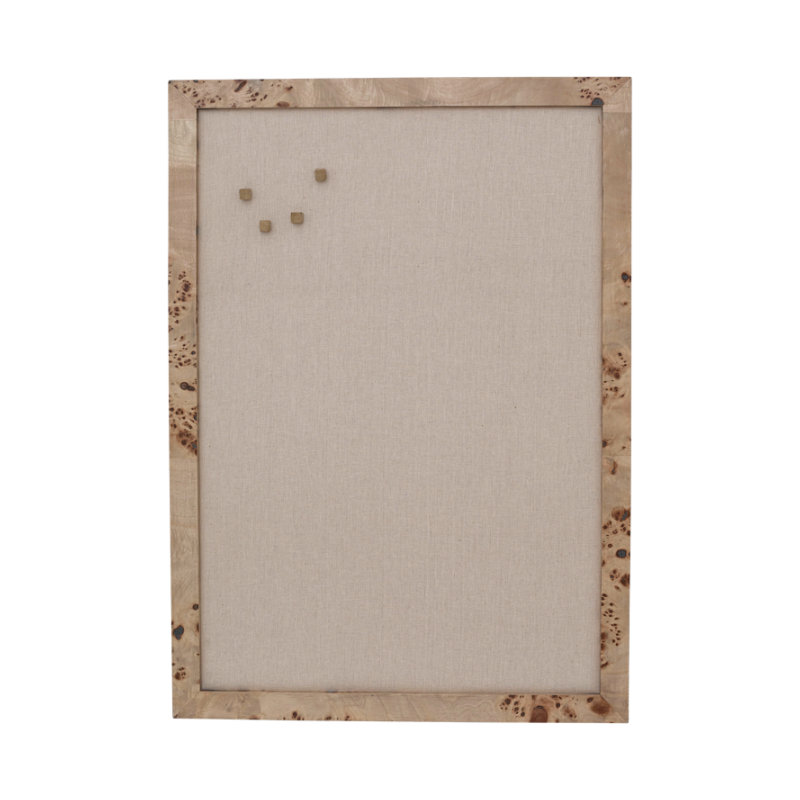 SKOG Board with Burl Veneer and Linen Finish