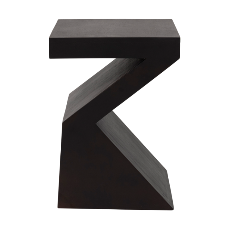 Zijtafel GAMA donker mango hout