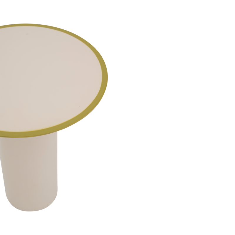 TIRO Side Table in Broken White