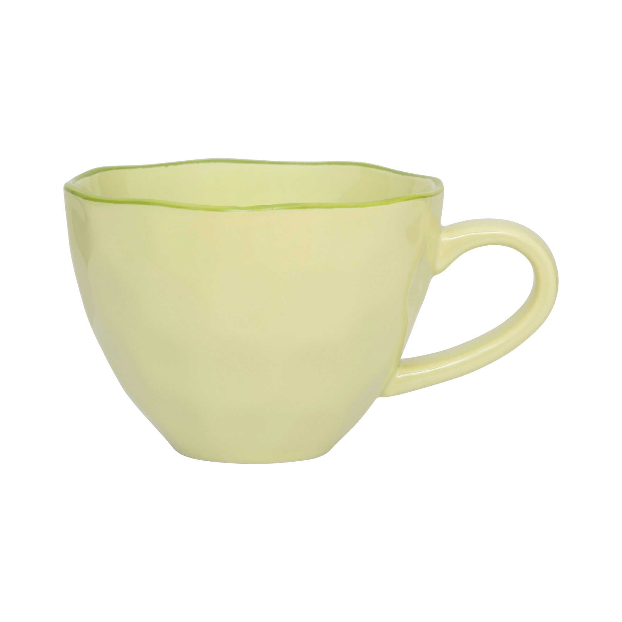 Cappuccino beker GOOD MORNING groen