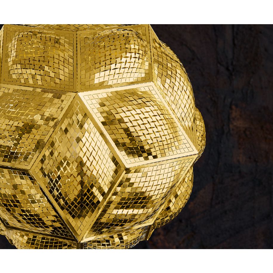 Lampa wisząca PUFF złoty, marka Tom Dixon
