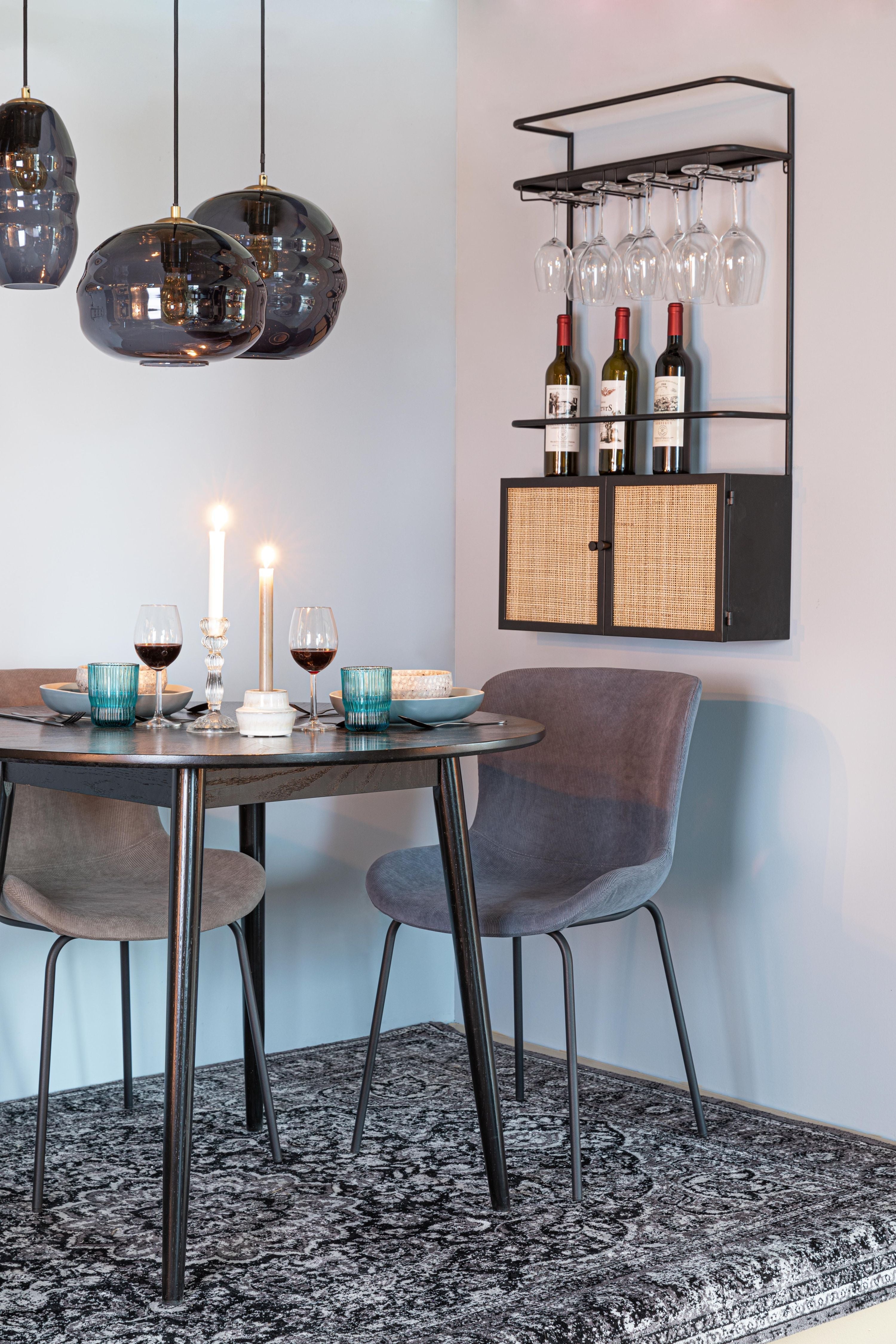 Stoel JUNZO RIB blauw