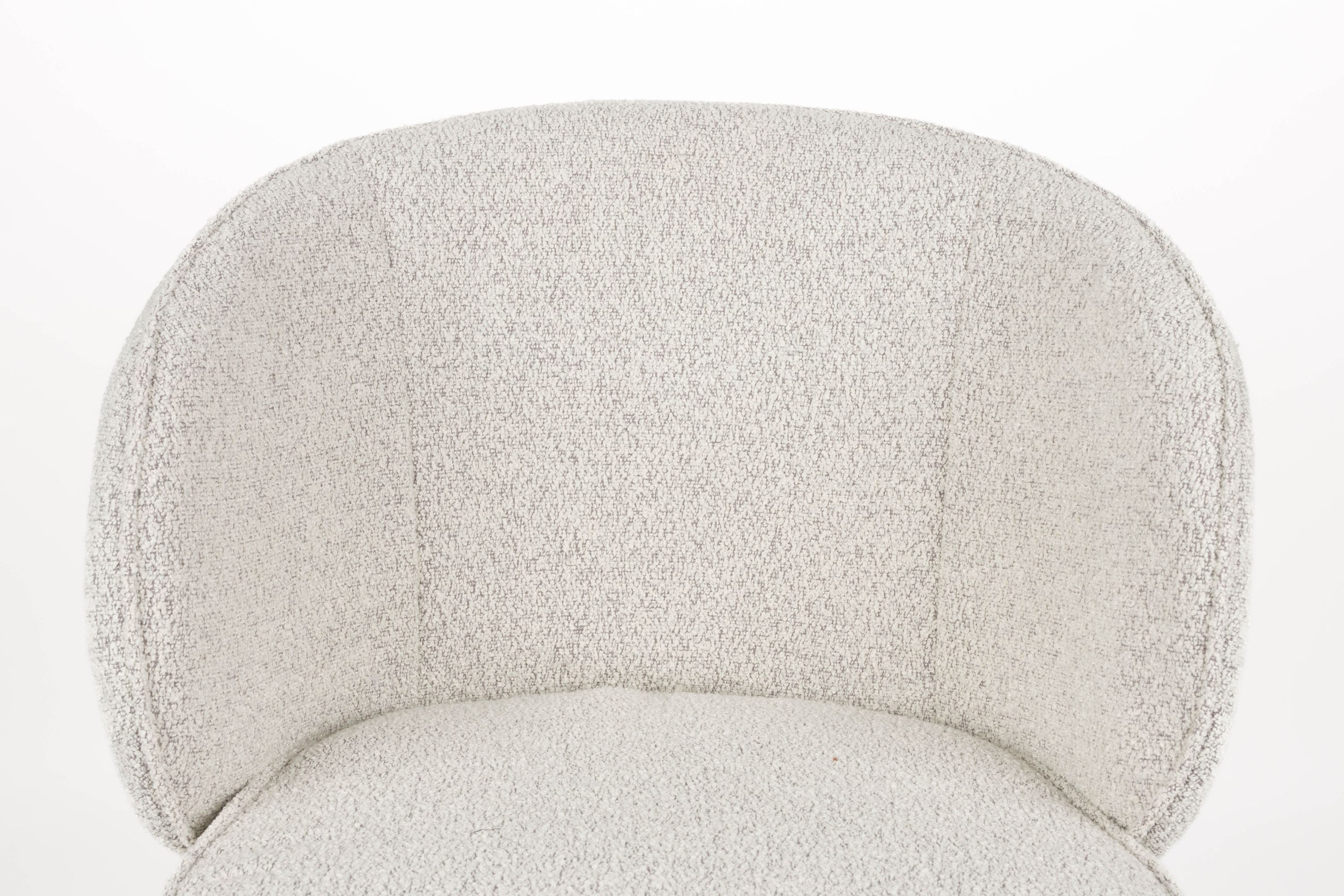 Stoel JOA beige met zwarte basis