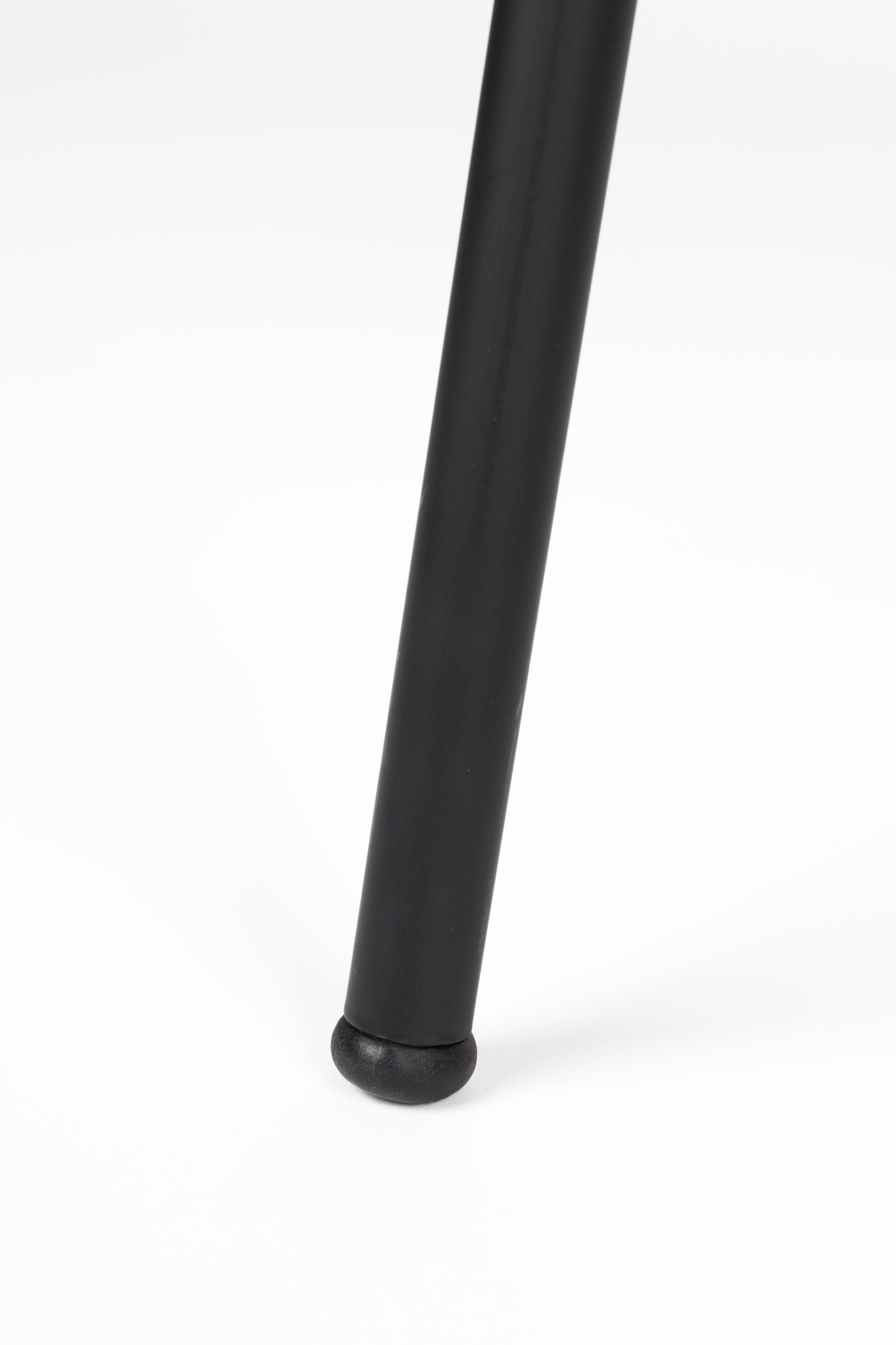 Stoel BOUTON terracotta met zwarte basis