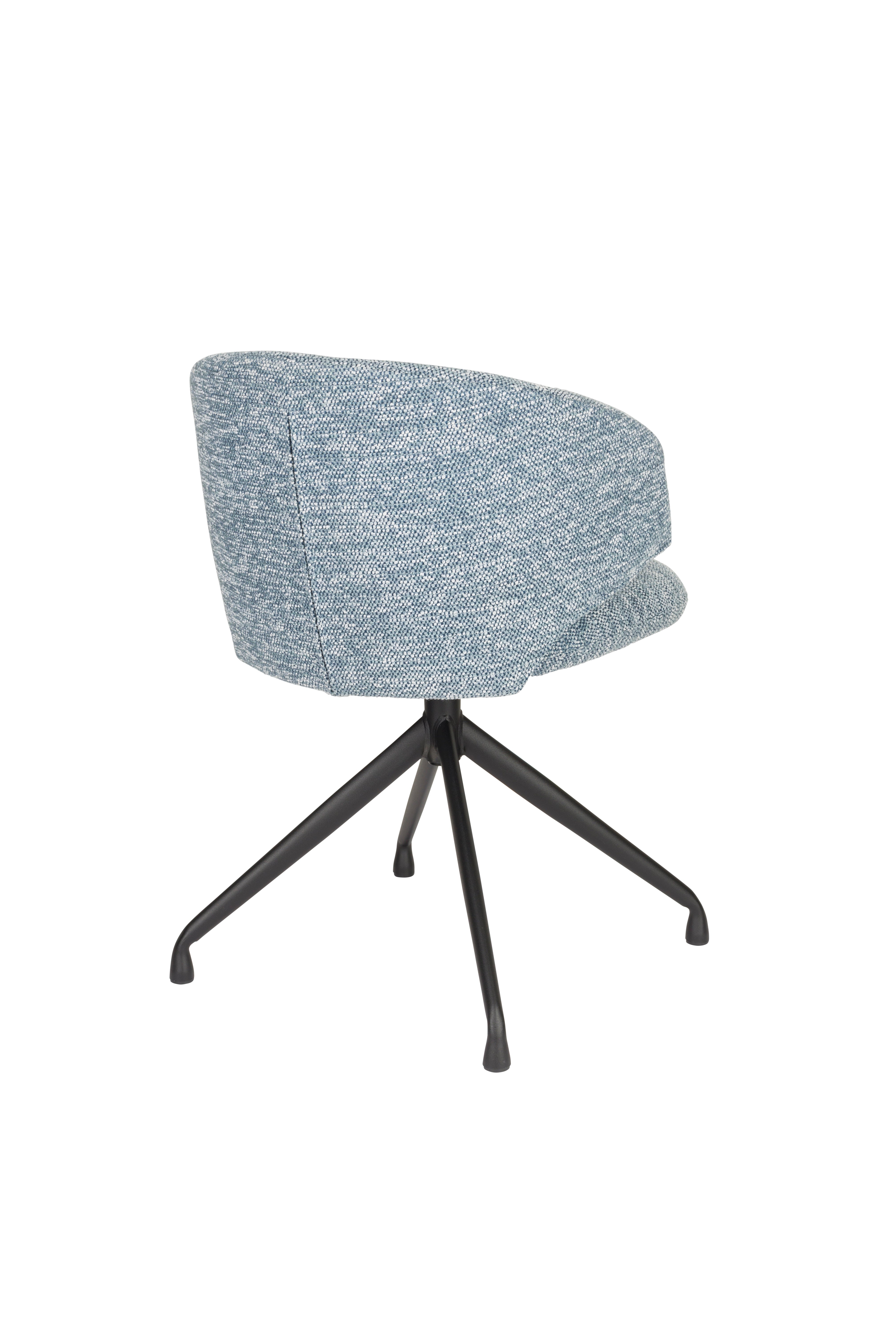 BALADO swivel chair blue with black base