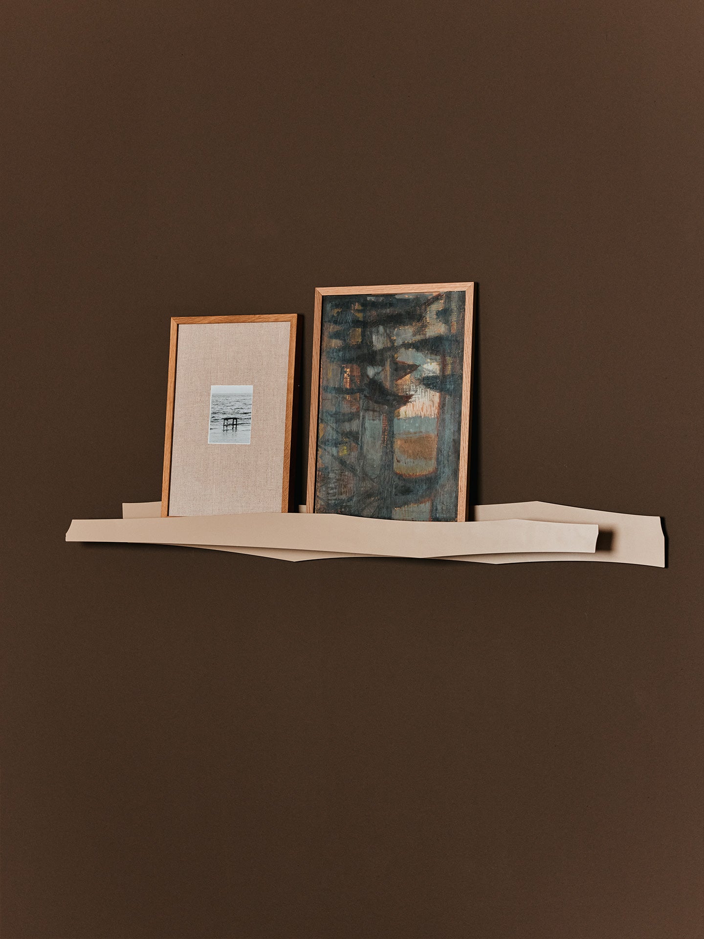 Wandplank LETA PICTURE RAIL beige