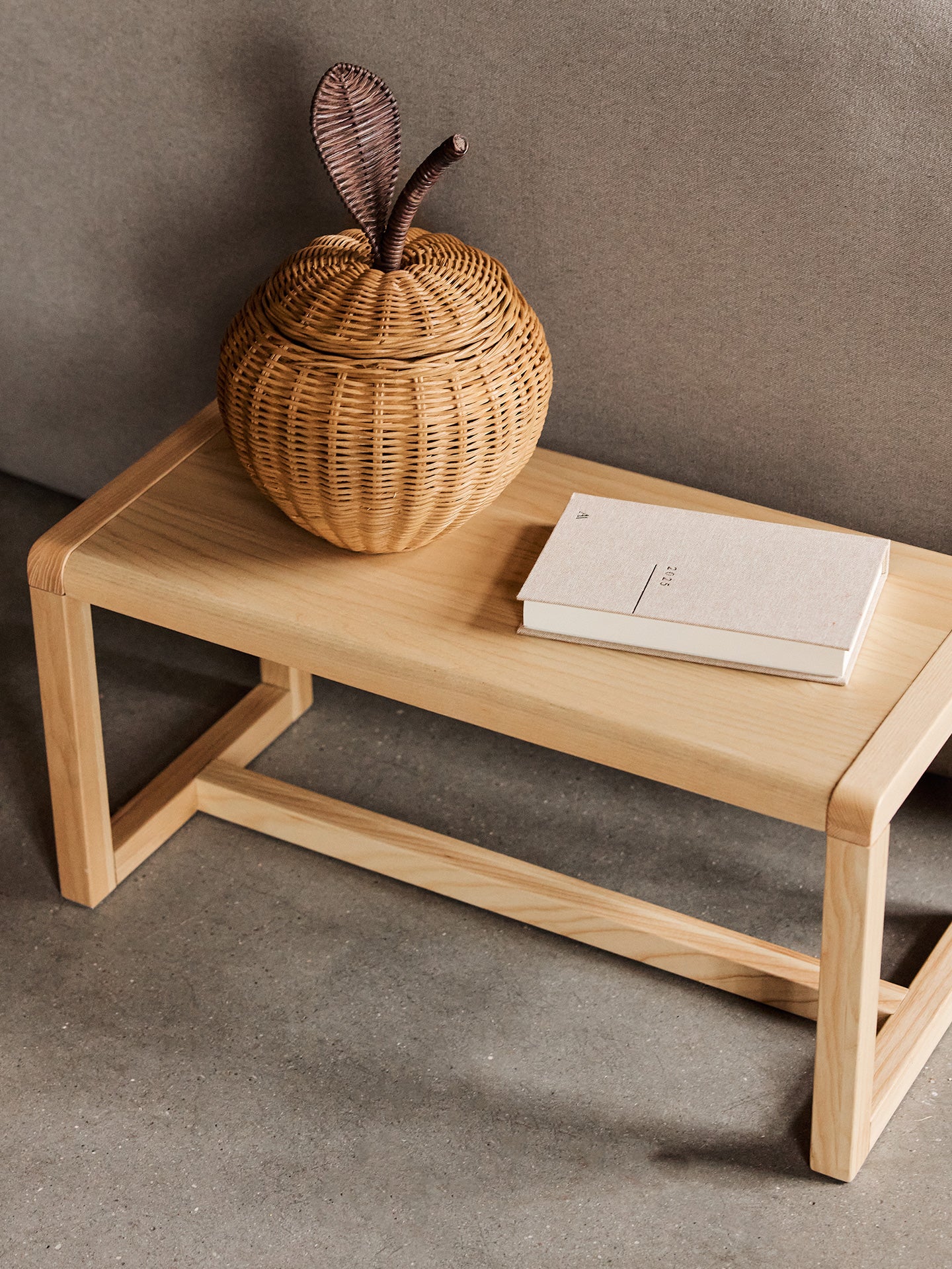 Ławka dziecięca LITTLE ARCHITECT fornir jesionowy – drewno