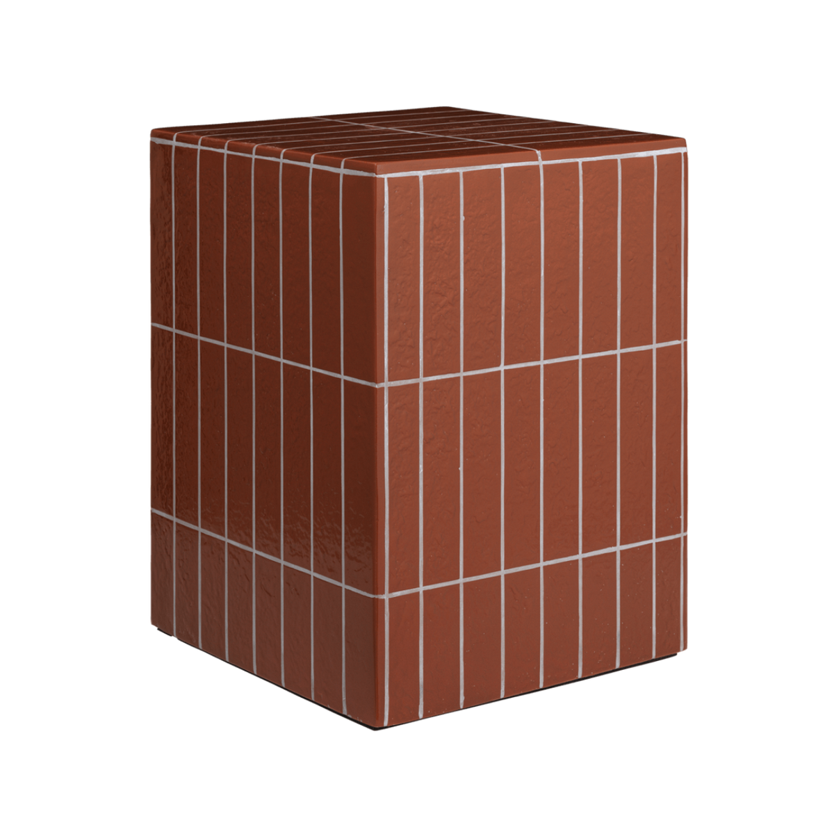 Bijzettafel PILLAR bruin