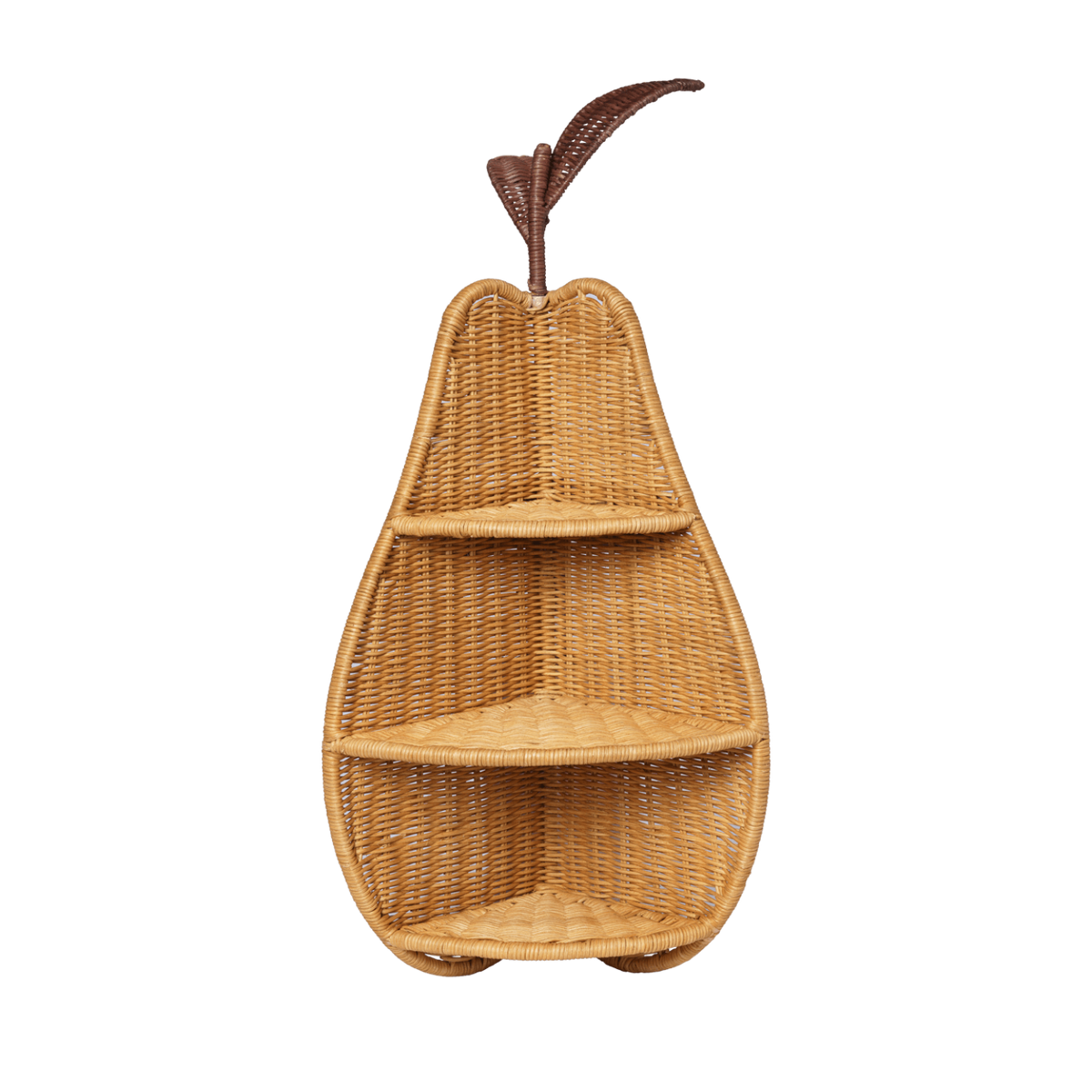 Półka ścienna narożna PEAR naturalny – ferm LIVING