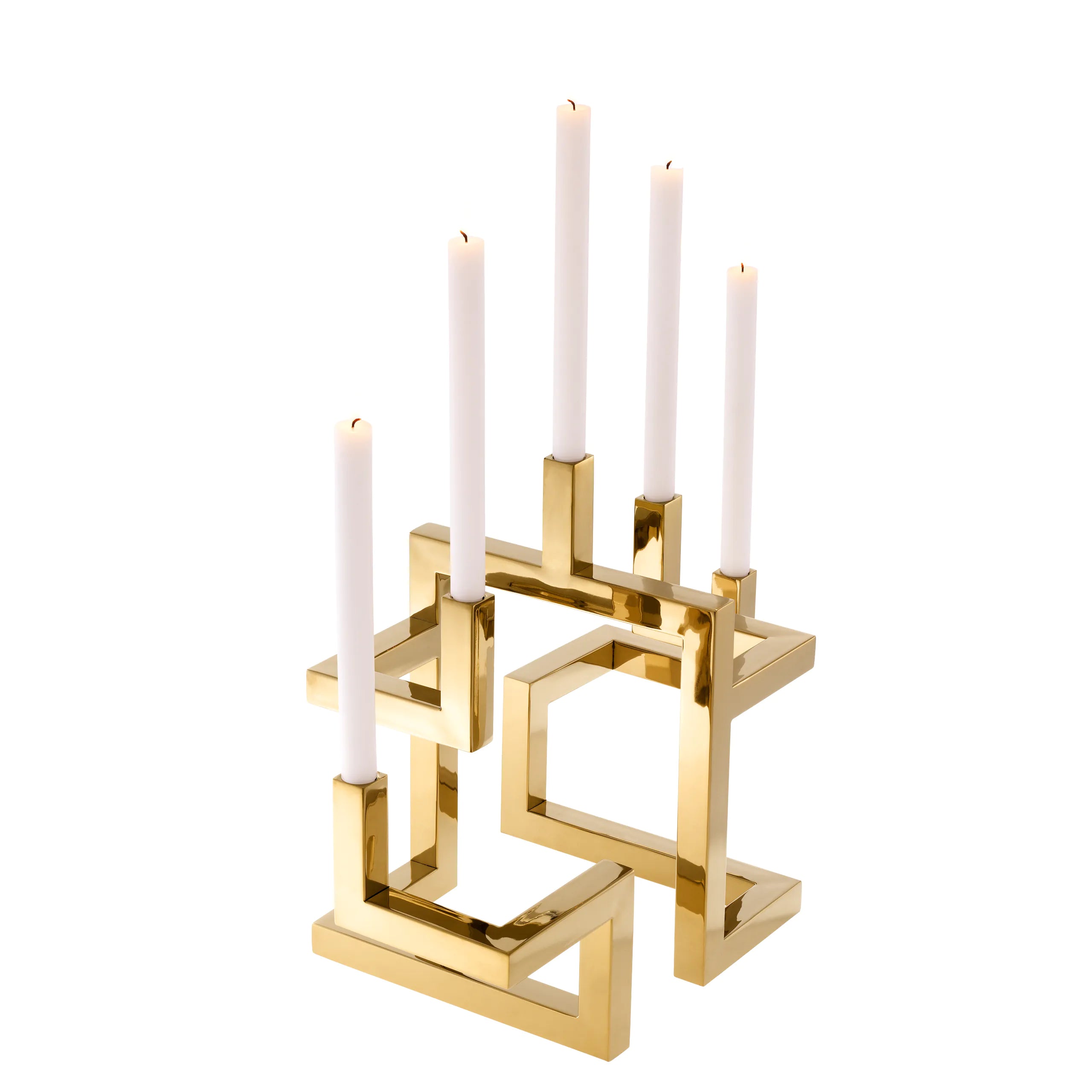Brass Skyline candlestick
