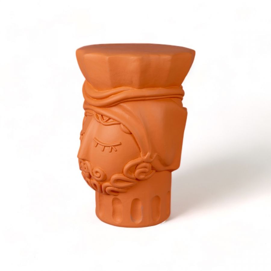 Hocker MAGNA GRAECIA - MAN terrakotta