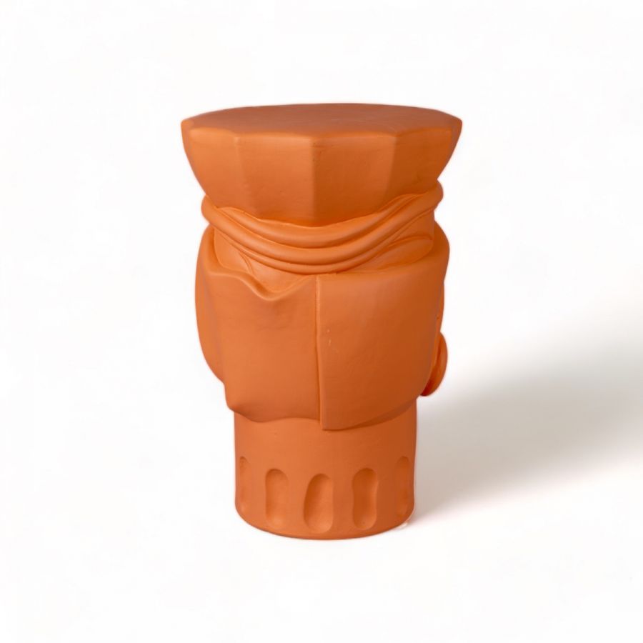 Hocker MAGNA GRAECIA - MAN terrakotta