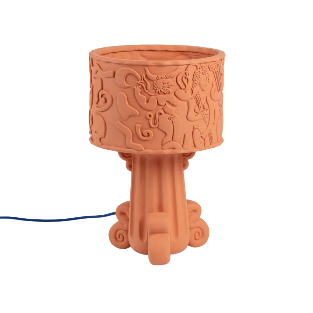 Tafellamp voor de tuin MAGNA GRAECIA-DEA terracotta