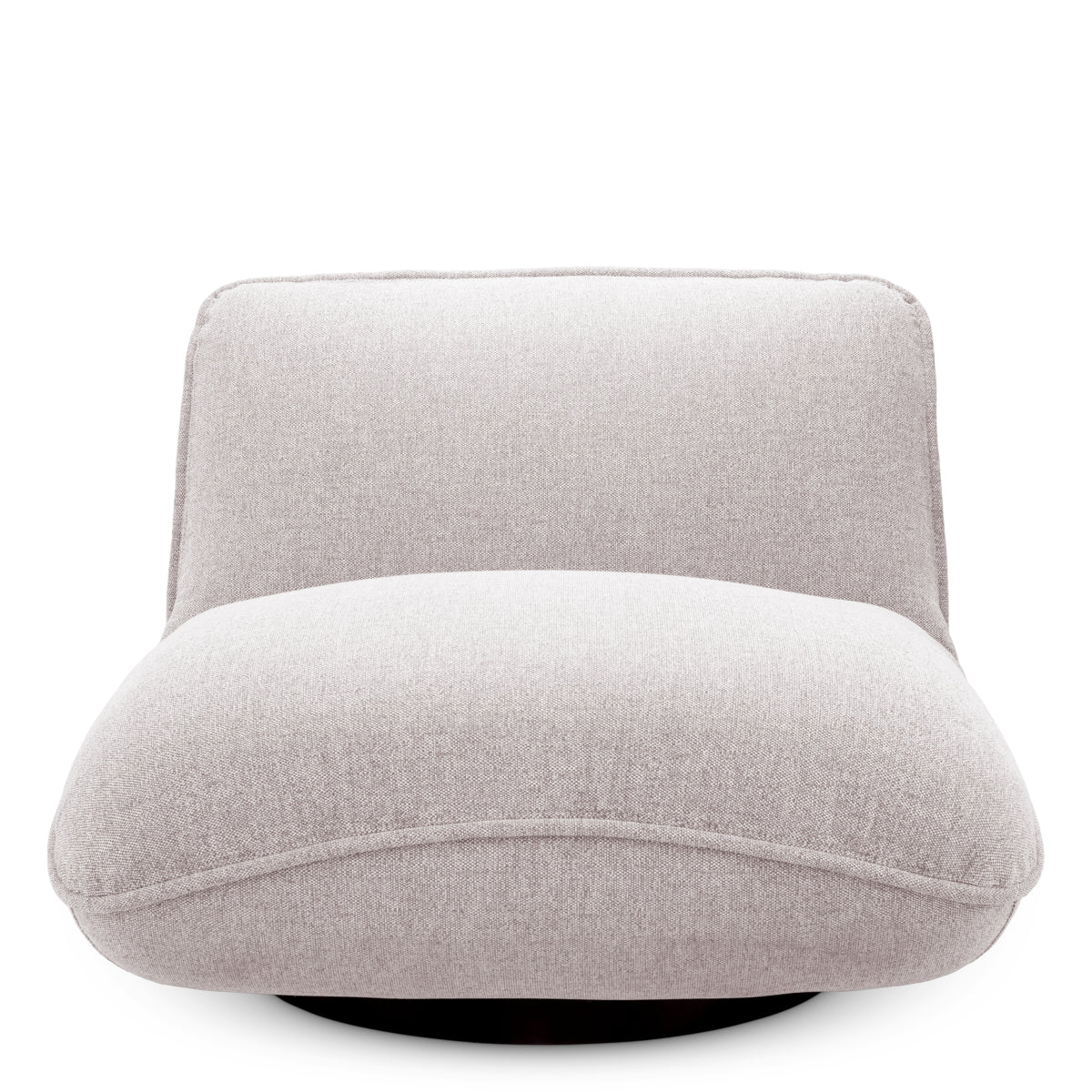 Light Grey Swivel Outdoor Armchair RELAX
