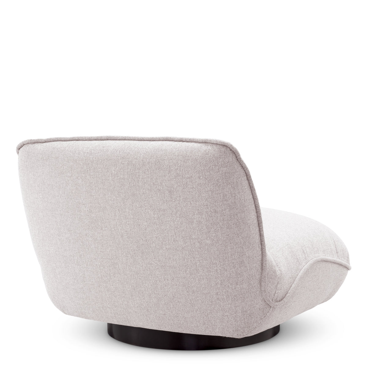 Light Grey Swivel Outdoor Armchair RELAX