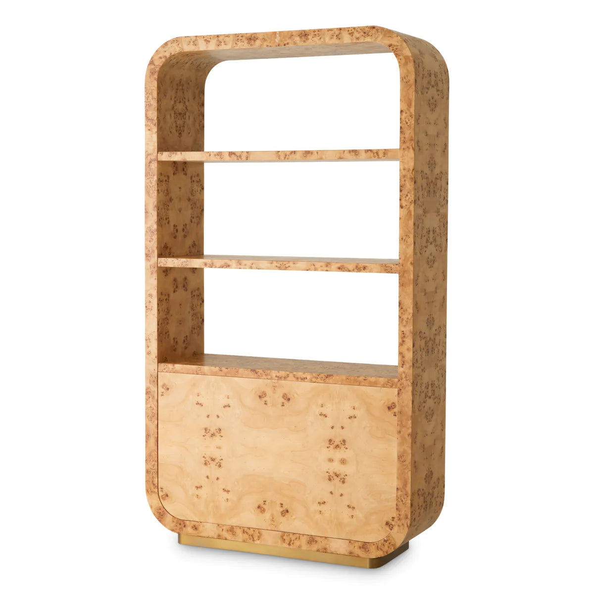 Boekenkast QUINTON lichtbruin esdoornfineer