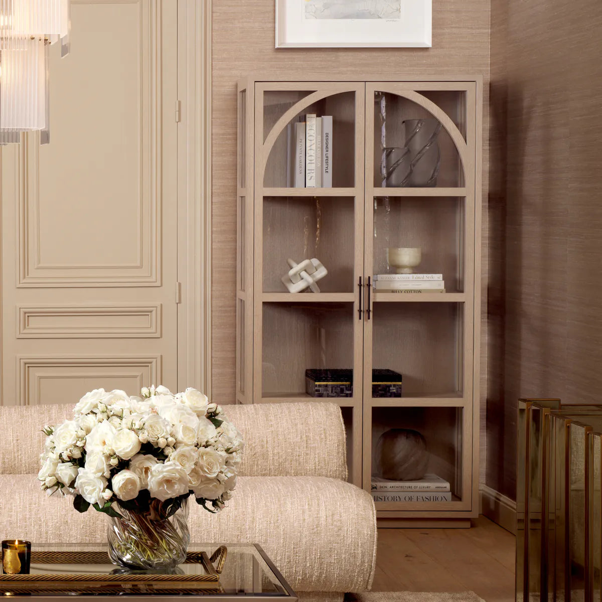 Boekenkast SAN BERNARDINO licht eikenfineer